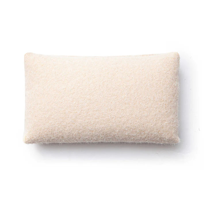 Malolo Long Mohair 20”x12" Rectangular Vegan-Down Pillow