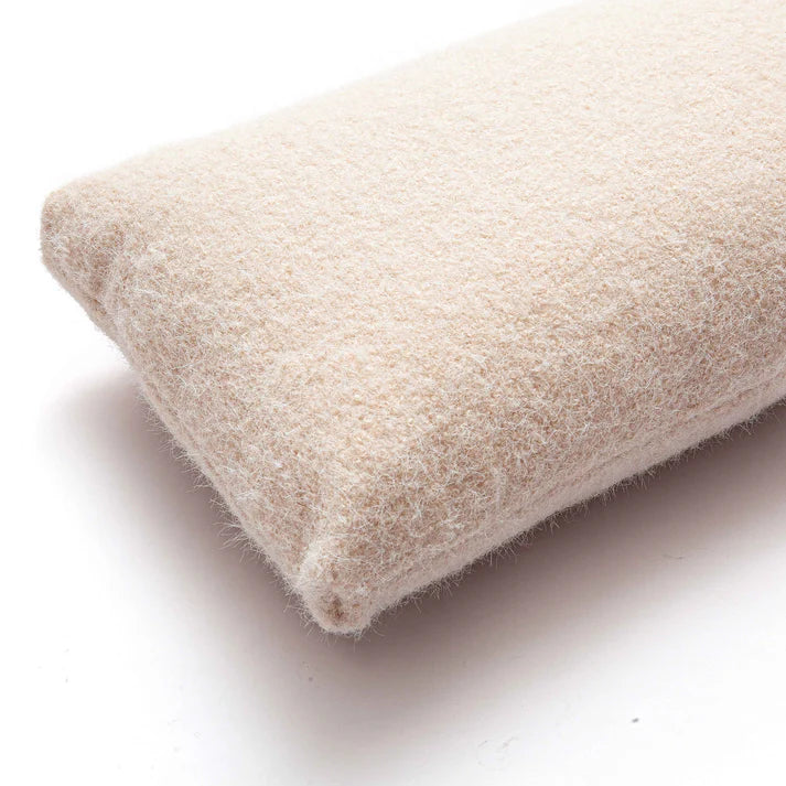 Malolo Long Mohair 20”x12" Rectangular Vegan-Down Pillow