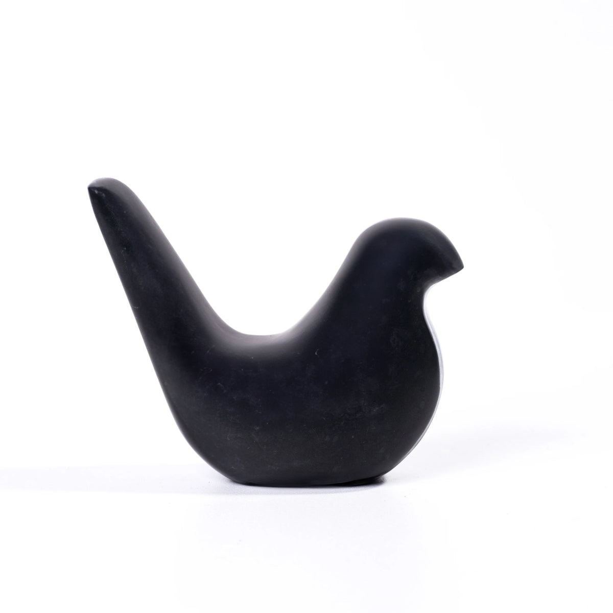 Black Marble Bird Statue