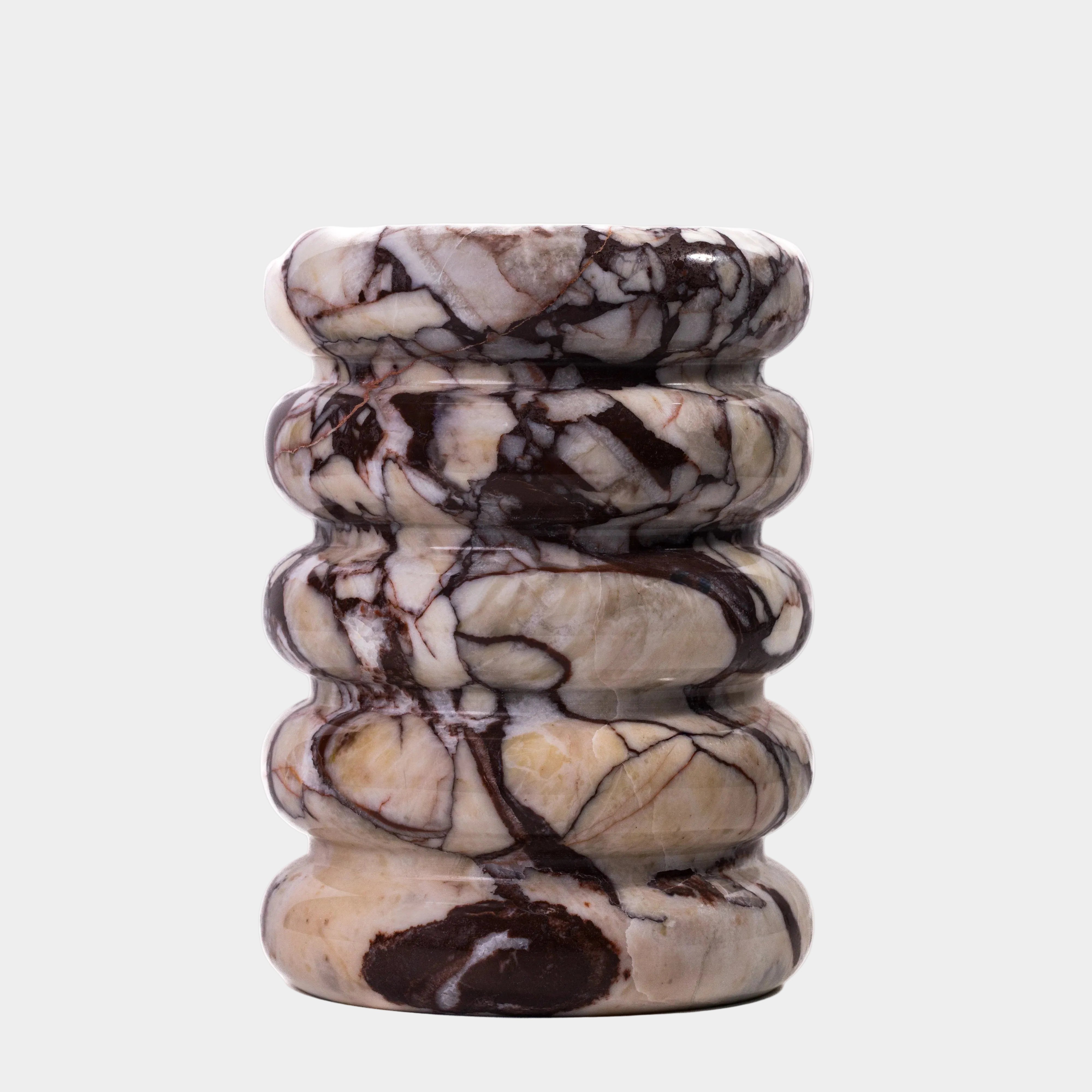 Marble Layered Decorative Vase