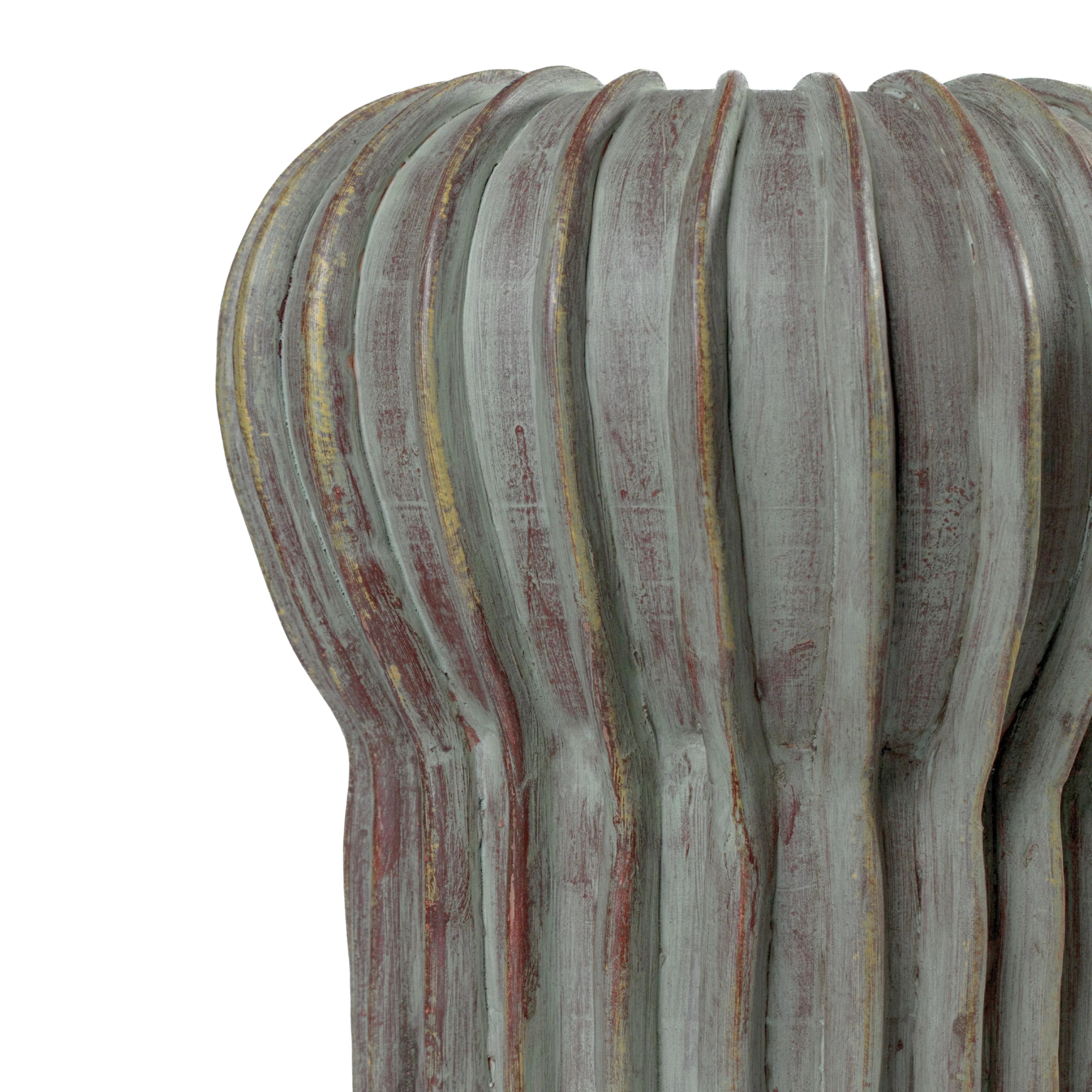 Visha Grey Green Terracotta Decorative Vase