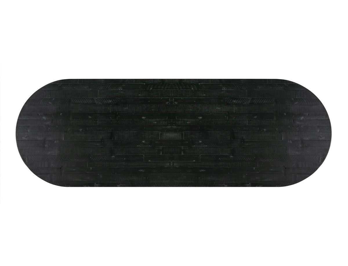 Table ovale en corde Rishi