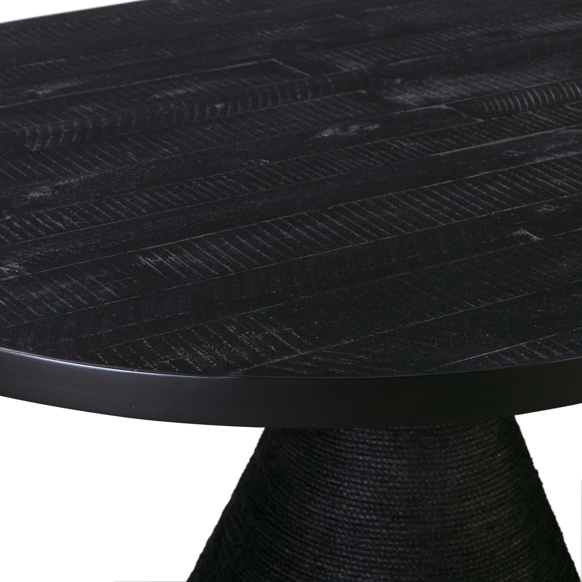 Table ovale en corde Rishi
