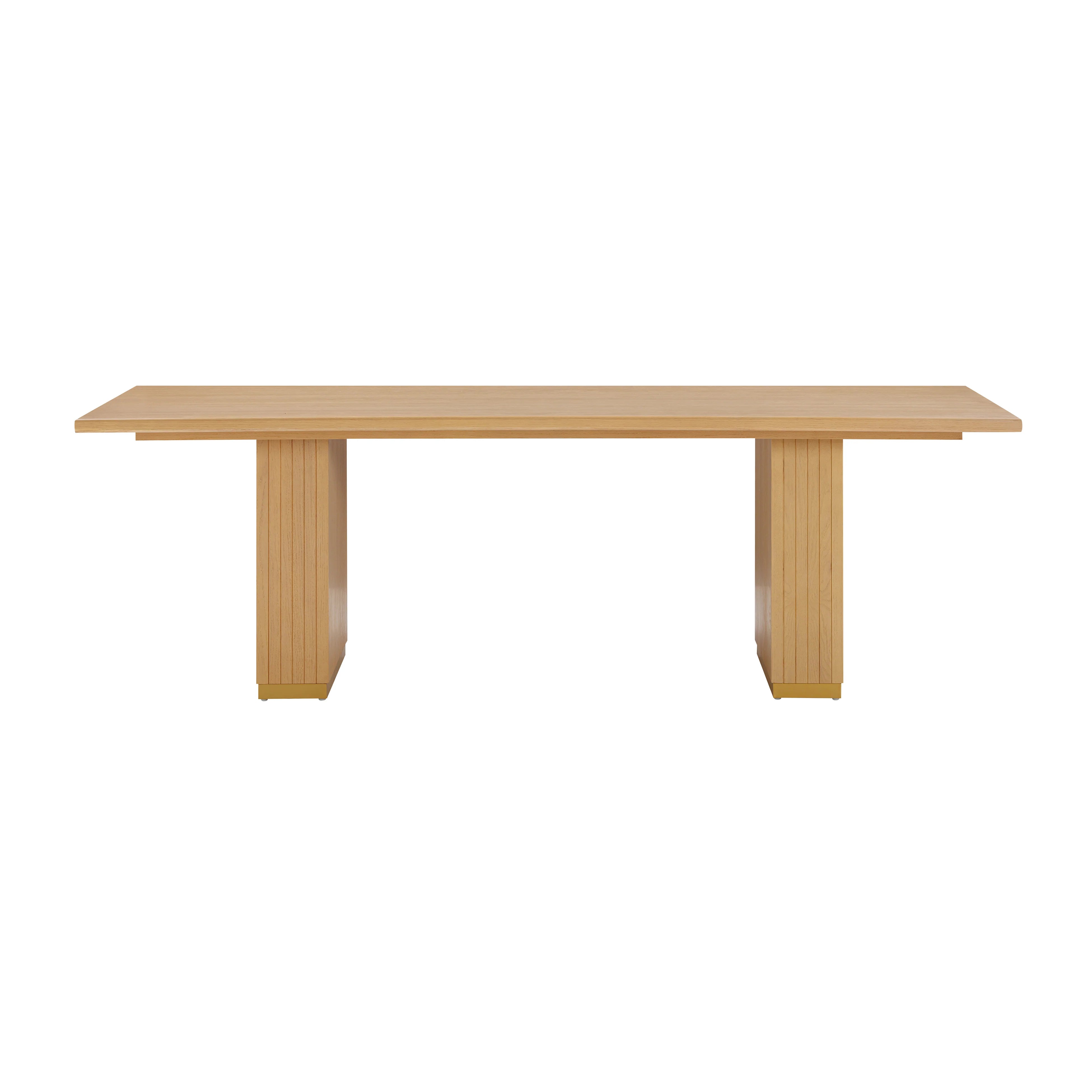 Chelsea 96" Oak Wood Rectangular Dining Table