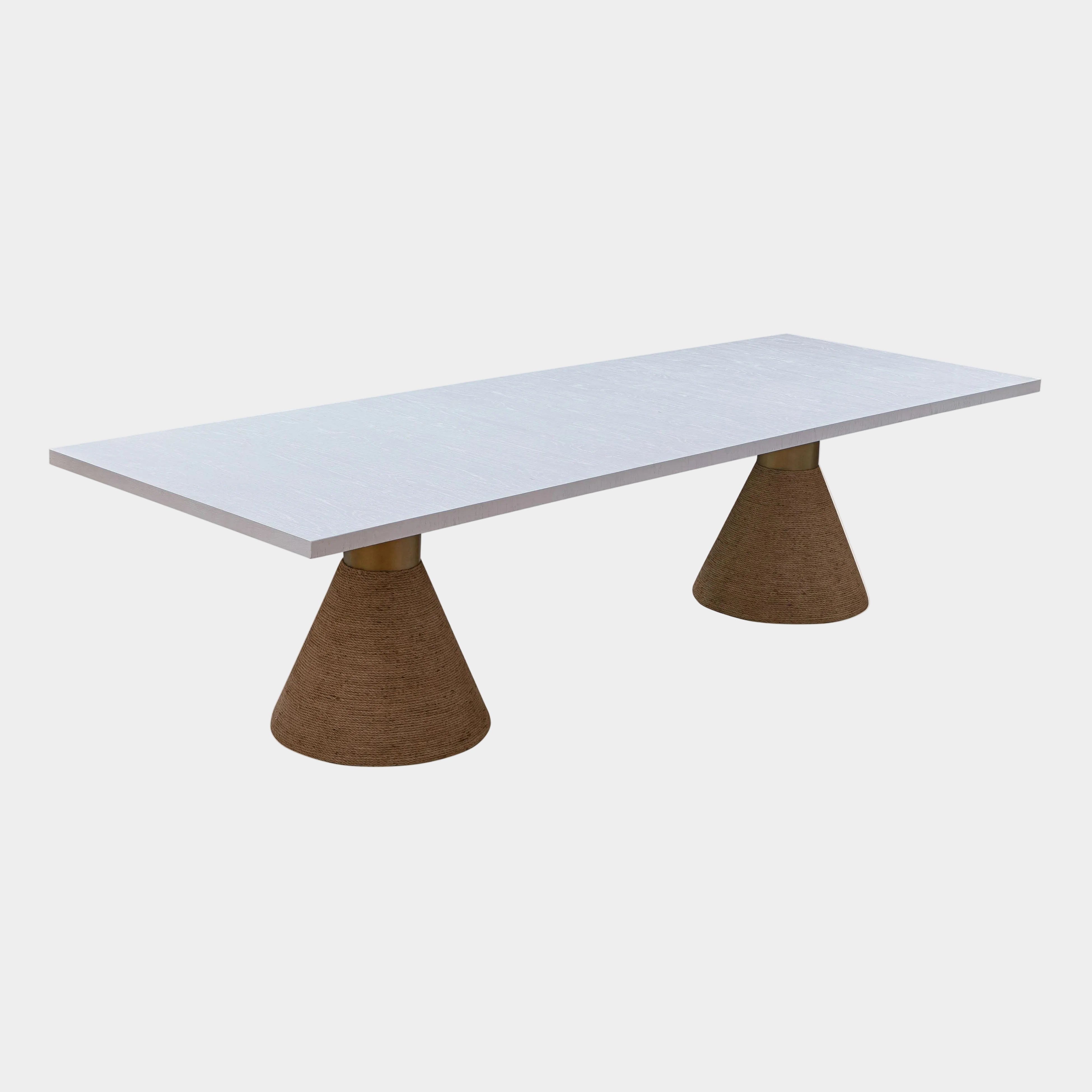 Rishi 120" Rope Rectangular Dining Table