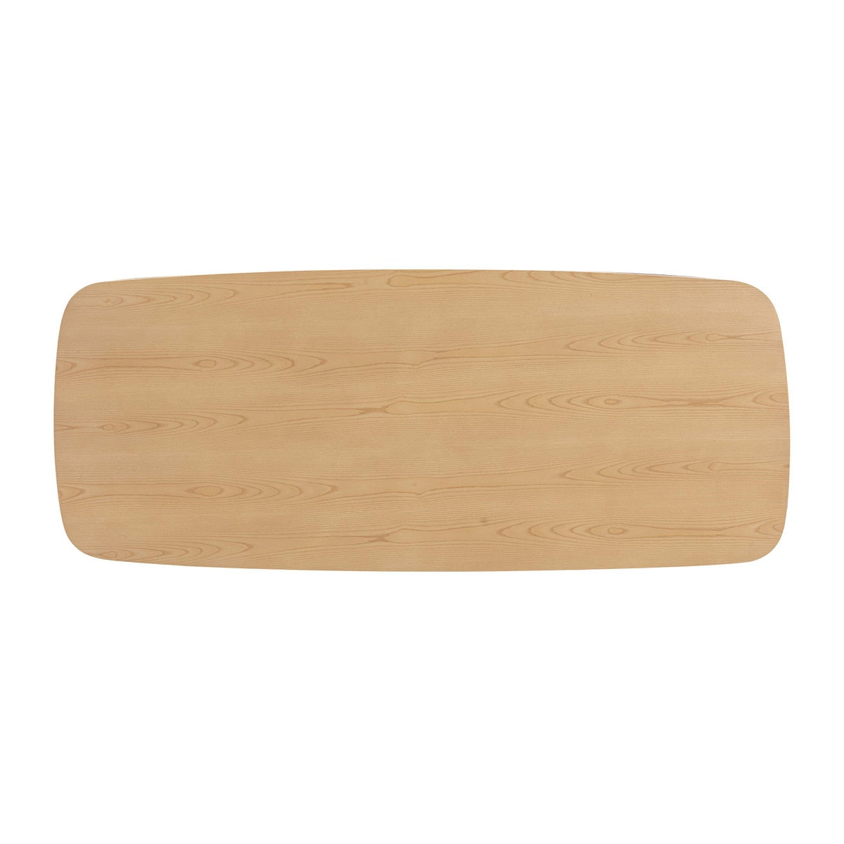Table à manger rectangulaire en frêne naturel Cybill de 94 po