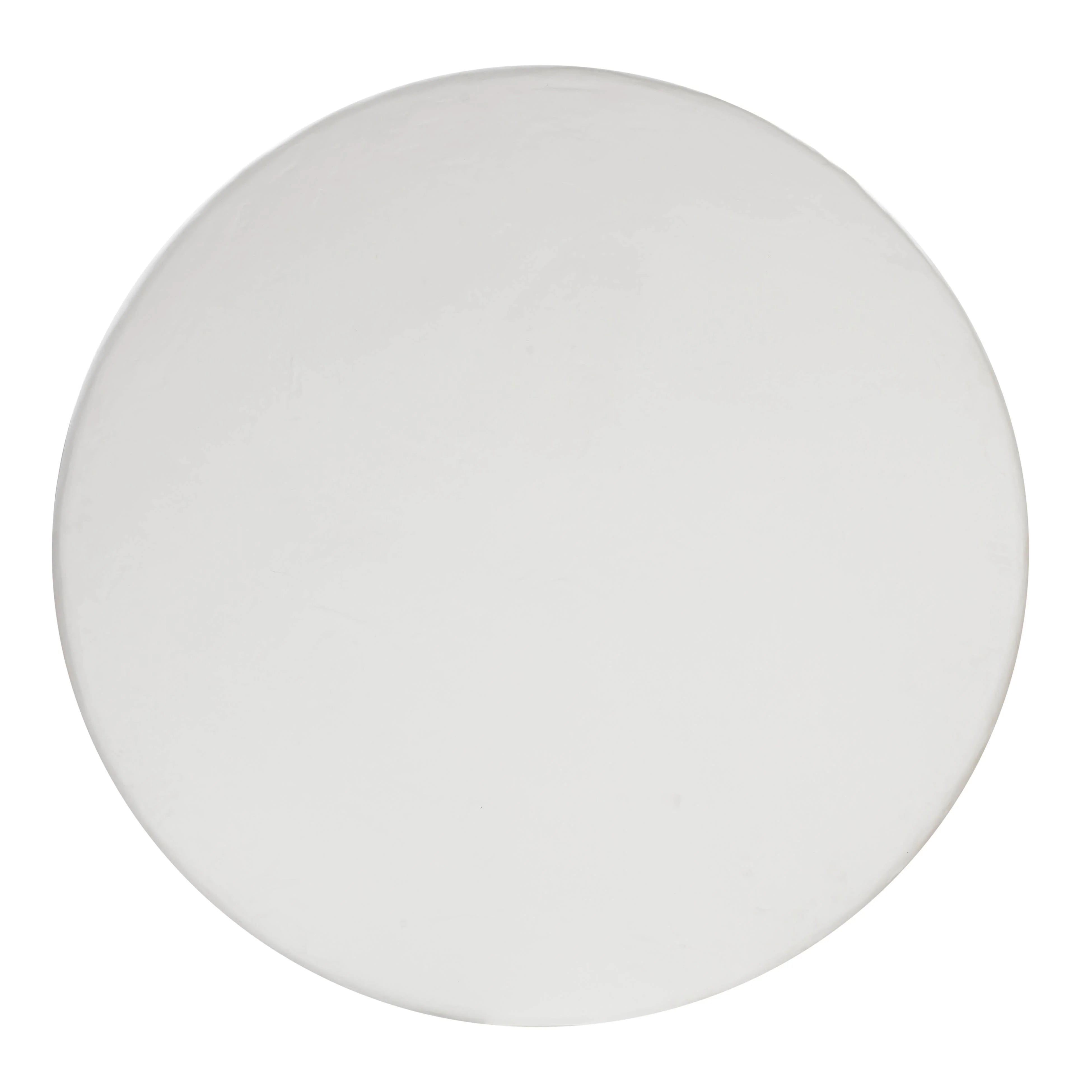 Elika 59" Faux Plaster Indoor / Outdoor Round Dining Table