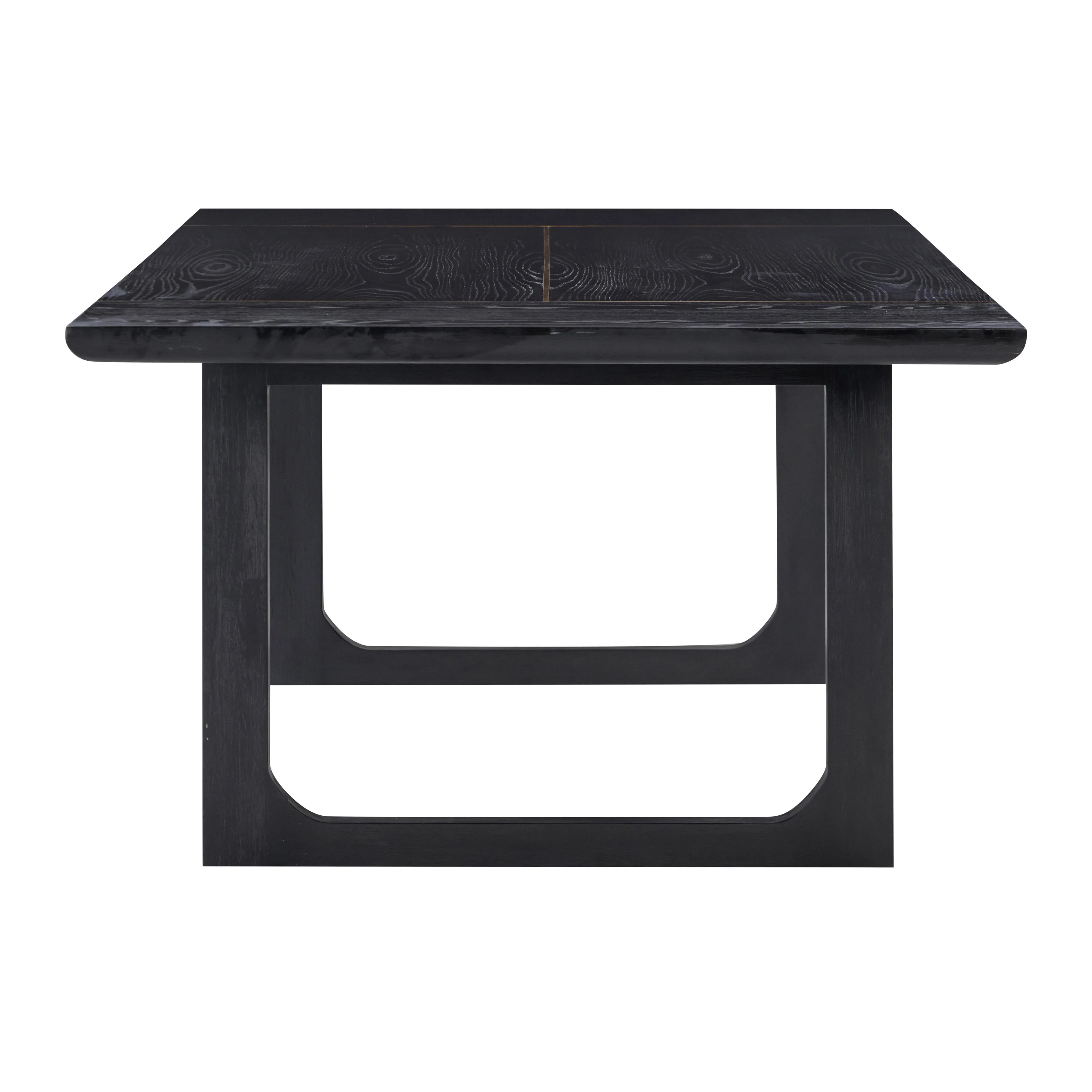 Shiloh 102" Black Ash Rectangular Dining Table