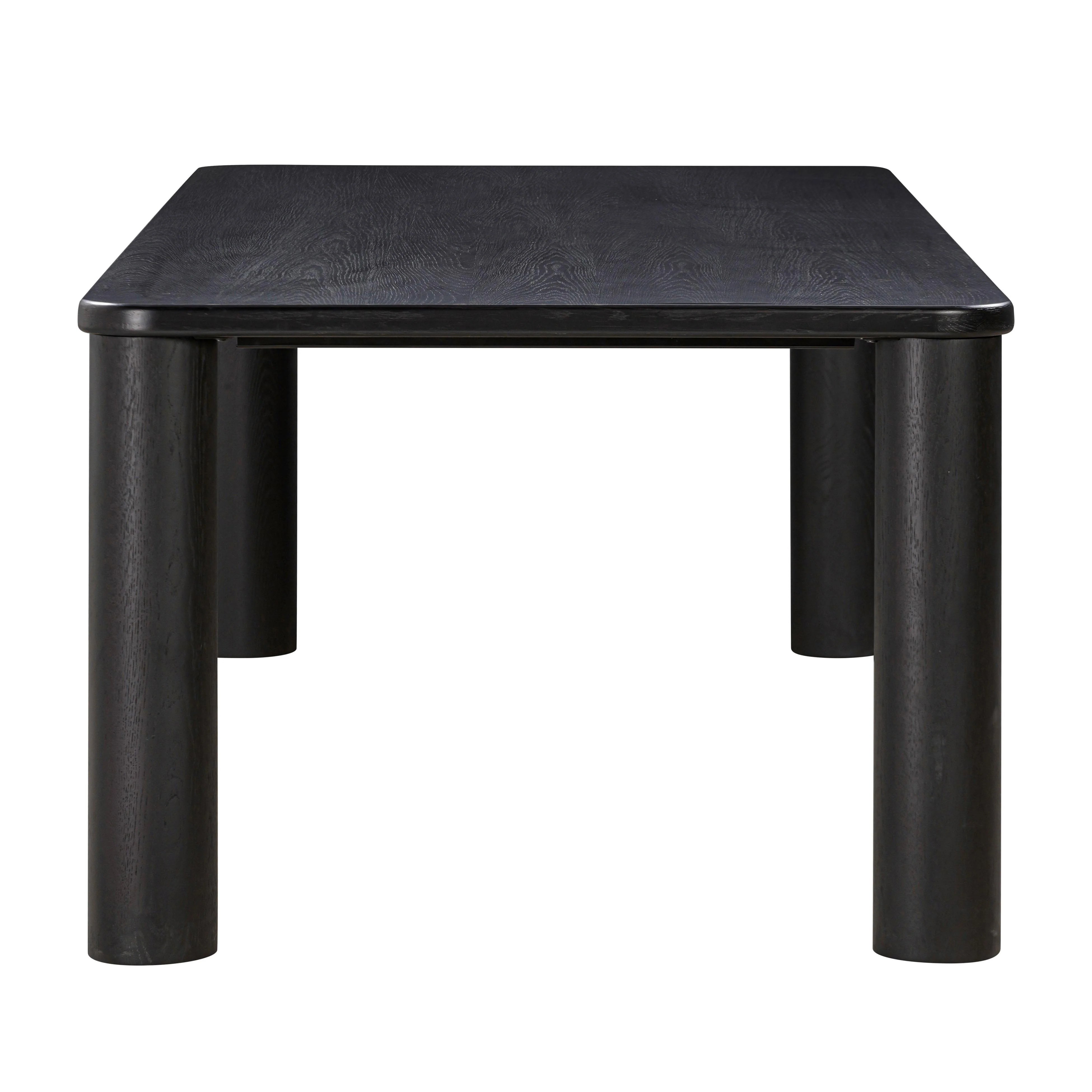 Akola 106" Oak Rectangular Dining Table