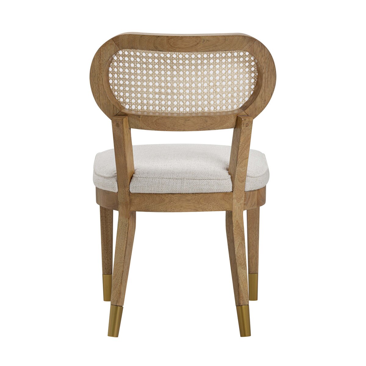 Chaise de salle à manger en lin naturel Cosette