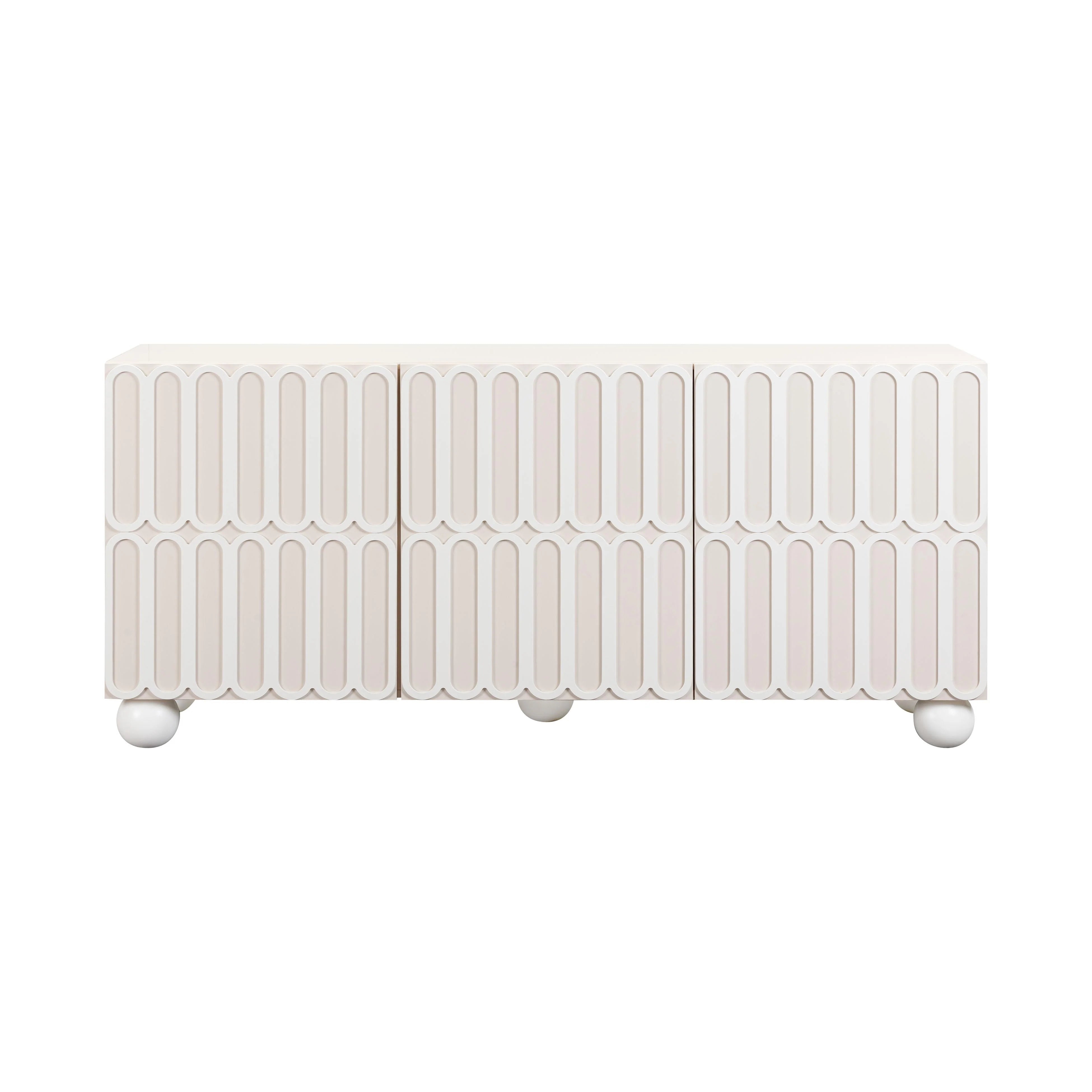 Tori 74" Motif Taupe Buffet