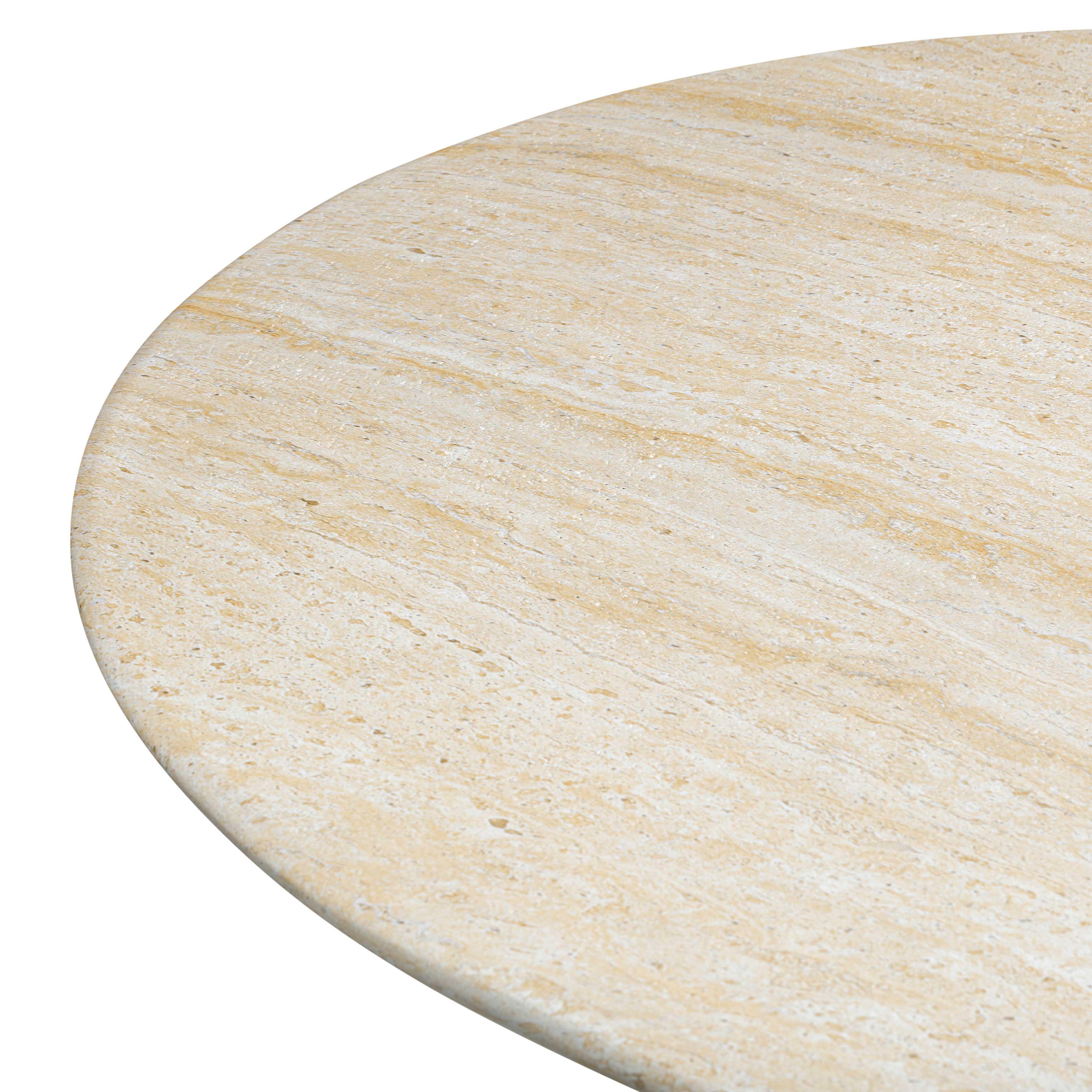 Brut 86" Concrete Patterned Indoor/Outdoor 86" Oval Dining Table