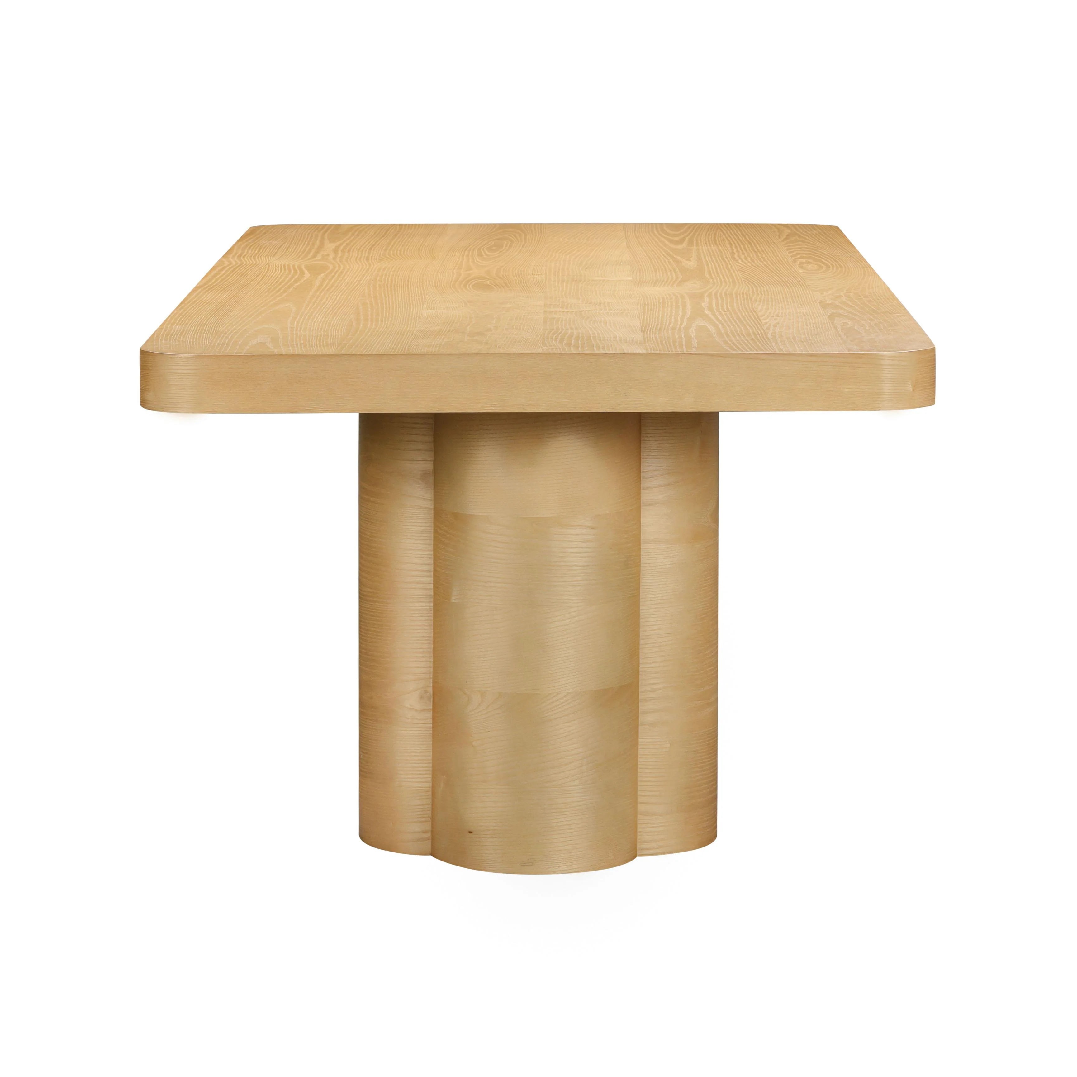 Bambi 90" Ash Rectangular Dining Table