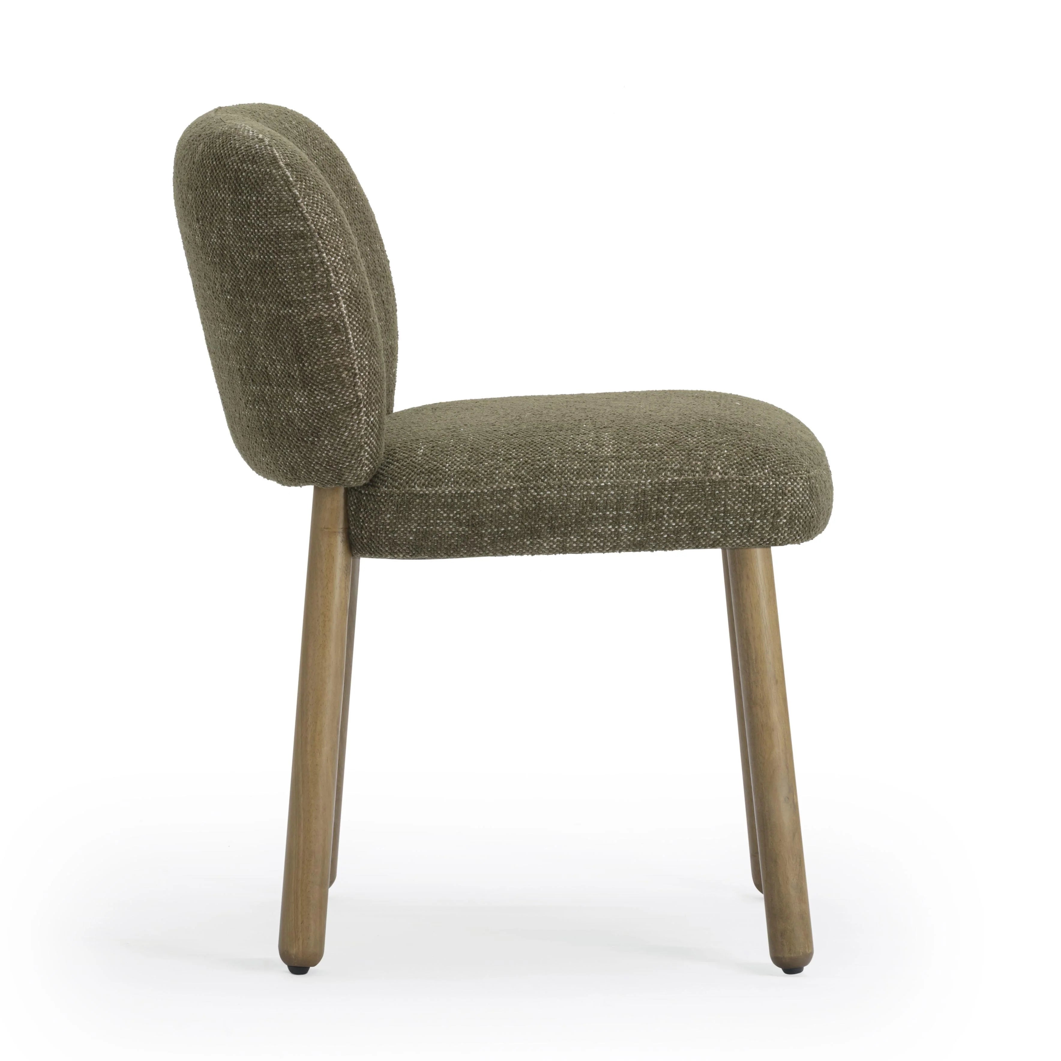 Foxy Textured Performance Fabric Dining Chair
