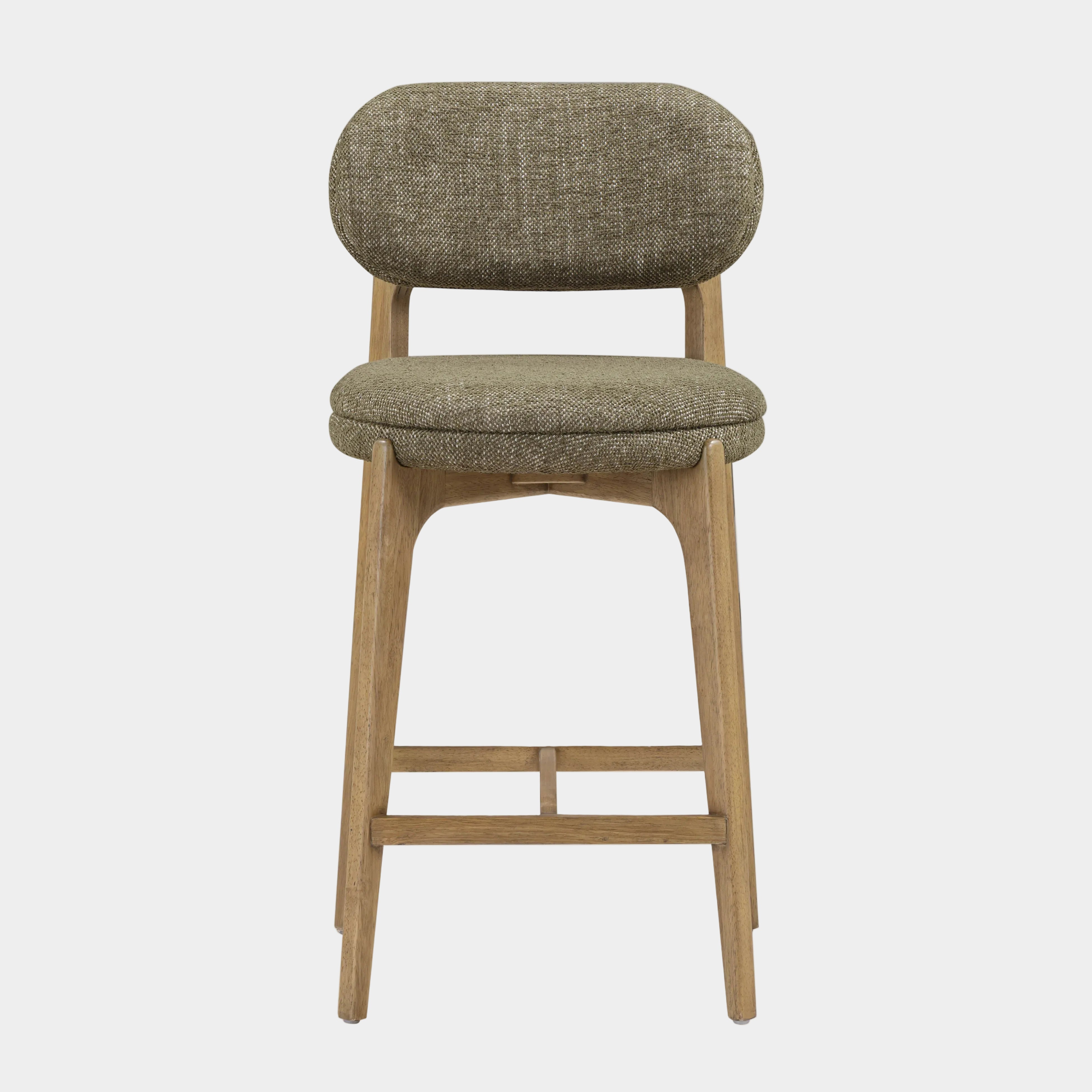 Carnation Performance Fabric Counter Stool