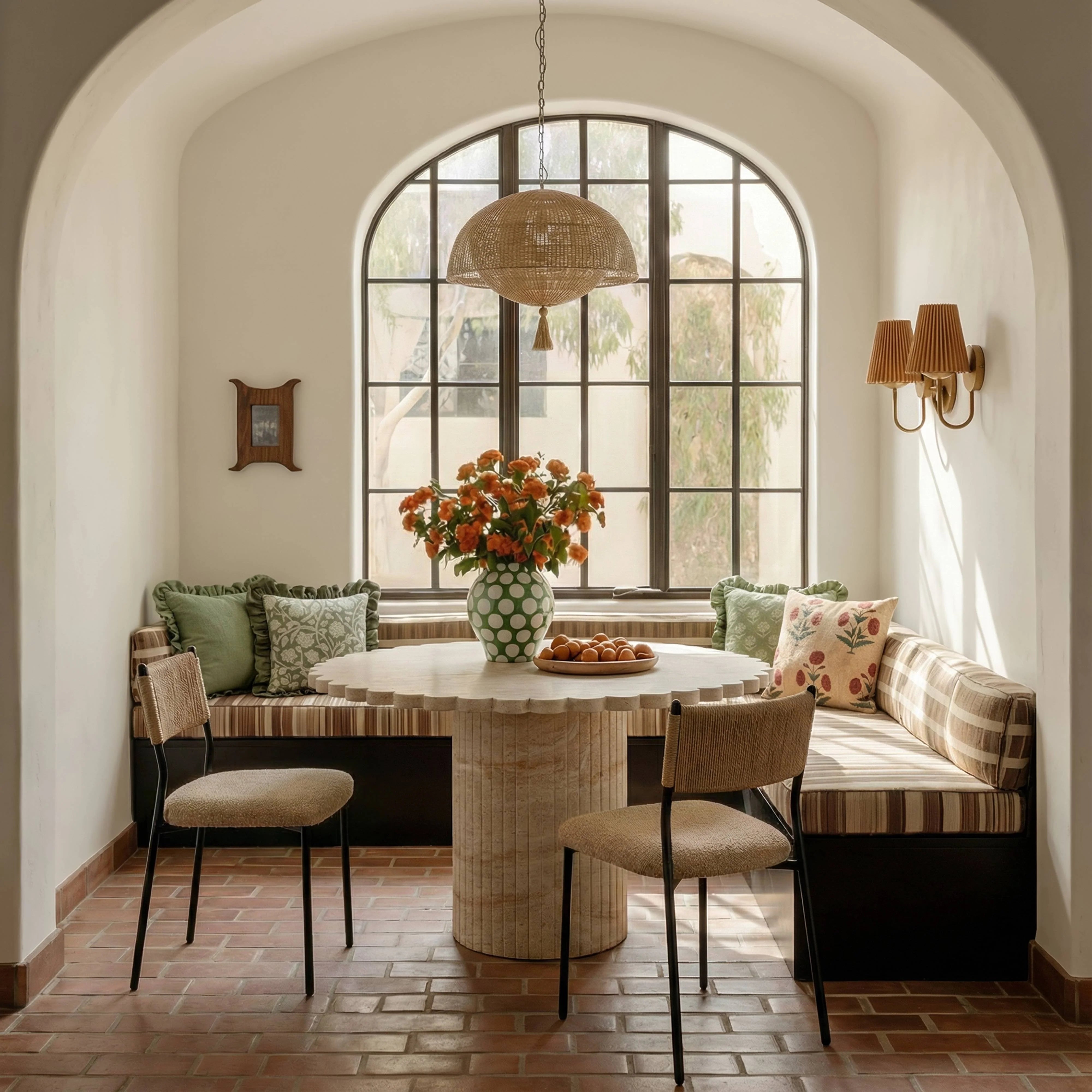 Celine Performance Boucle Dining Chair - Set of 2