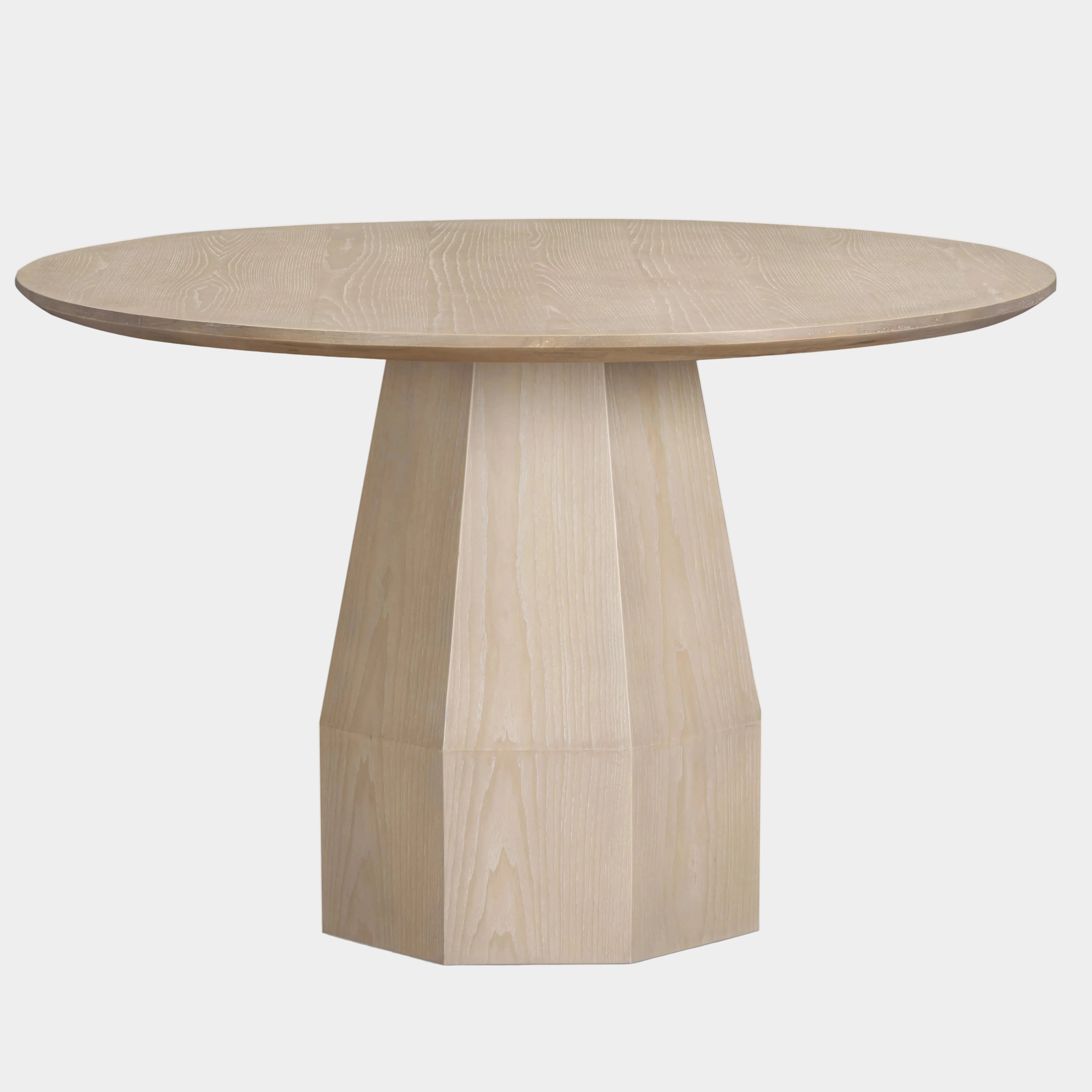 Brocha 48'' Ash Wood Round Dining Table