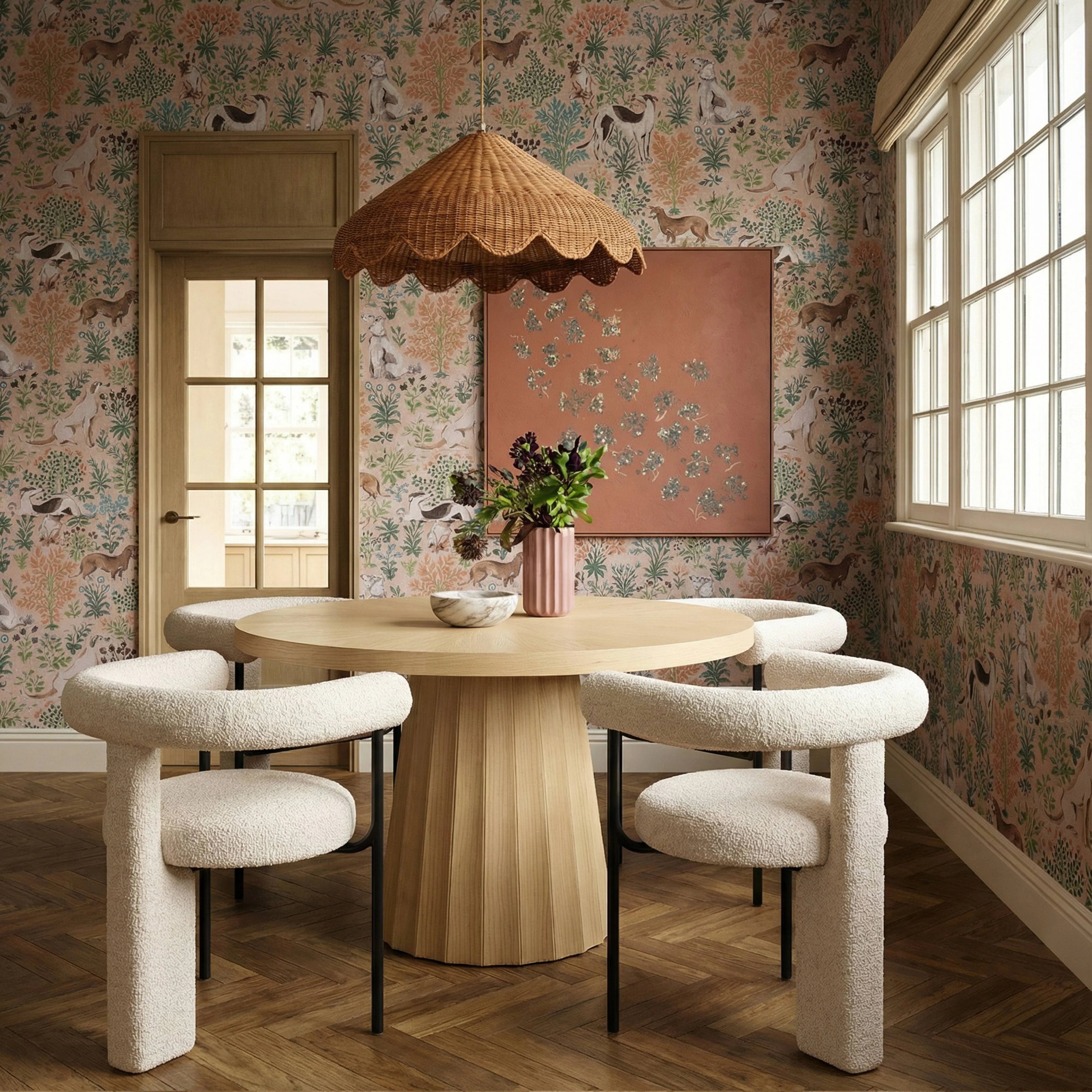 Synn Performance Boucle Dining Chair