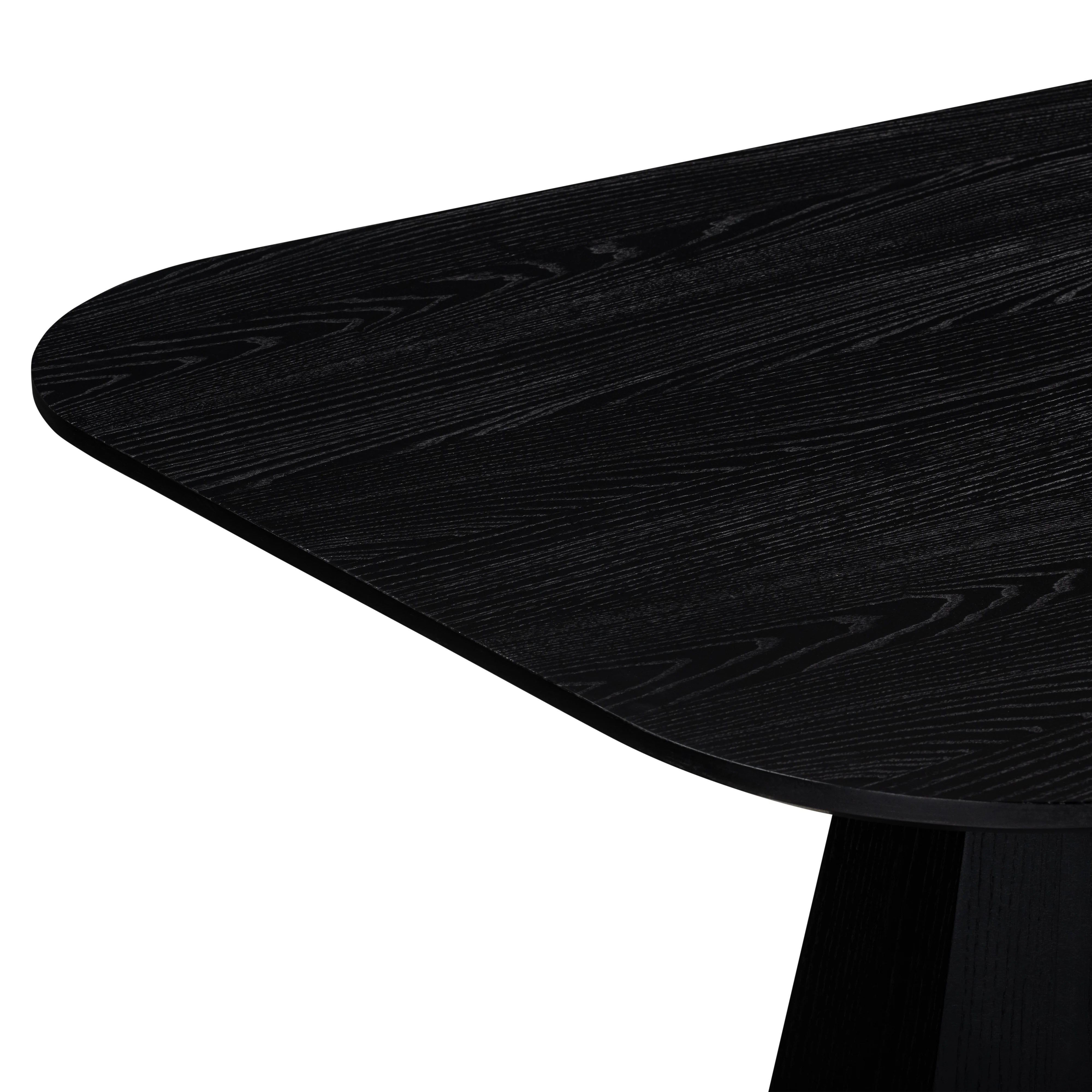 Brocha 106" Ash Wood Rectangular Dining Table