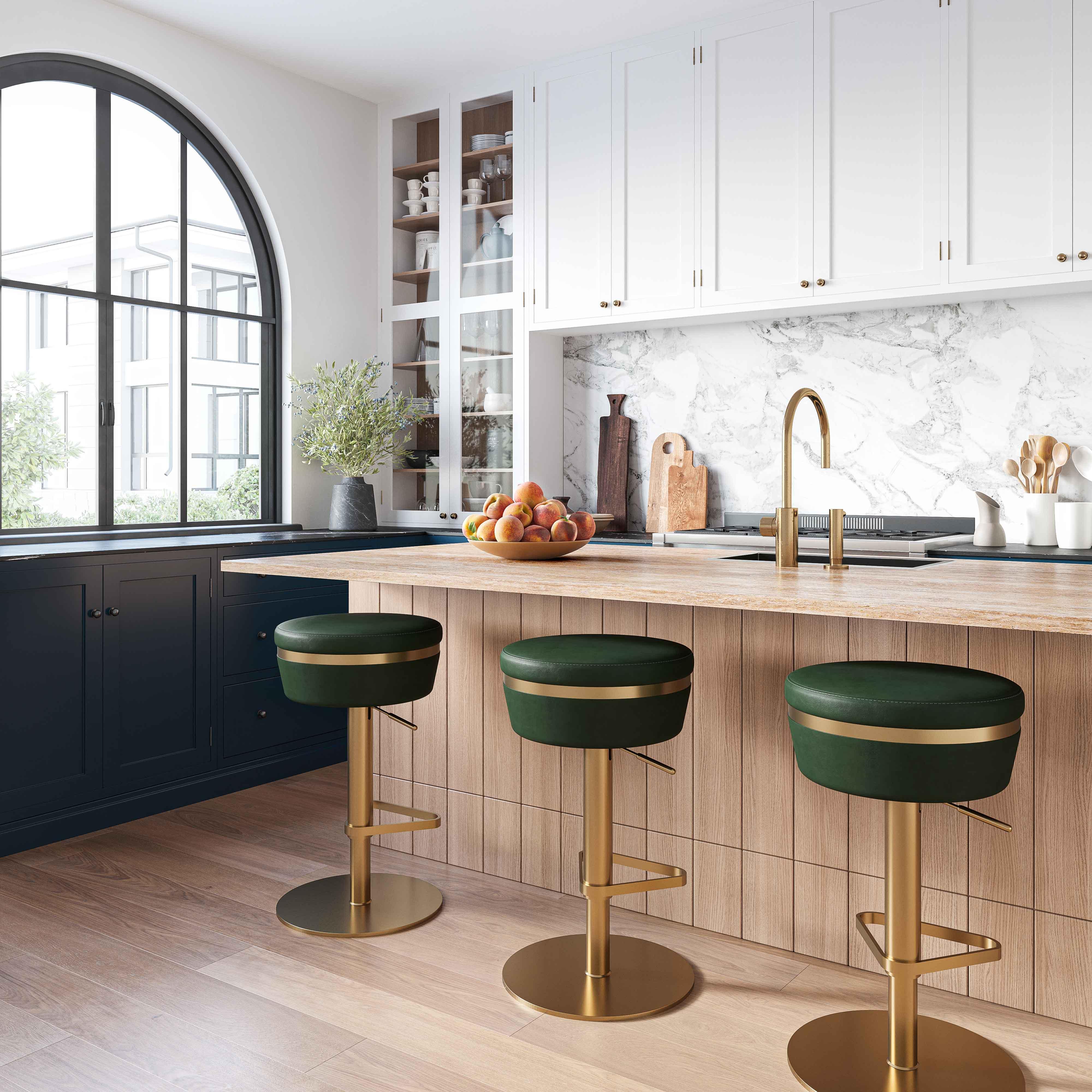 Astro Performance Vegan Leather Adjustable Stool