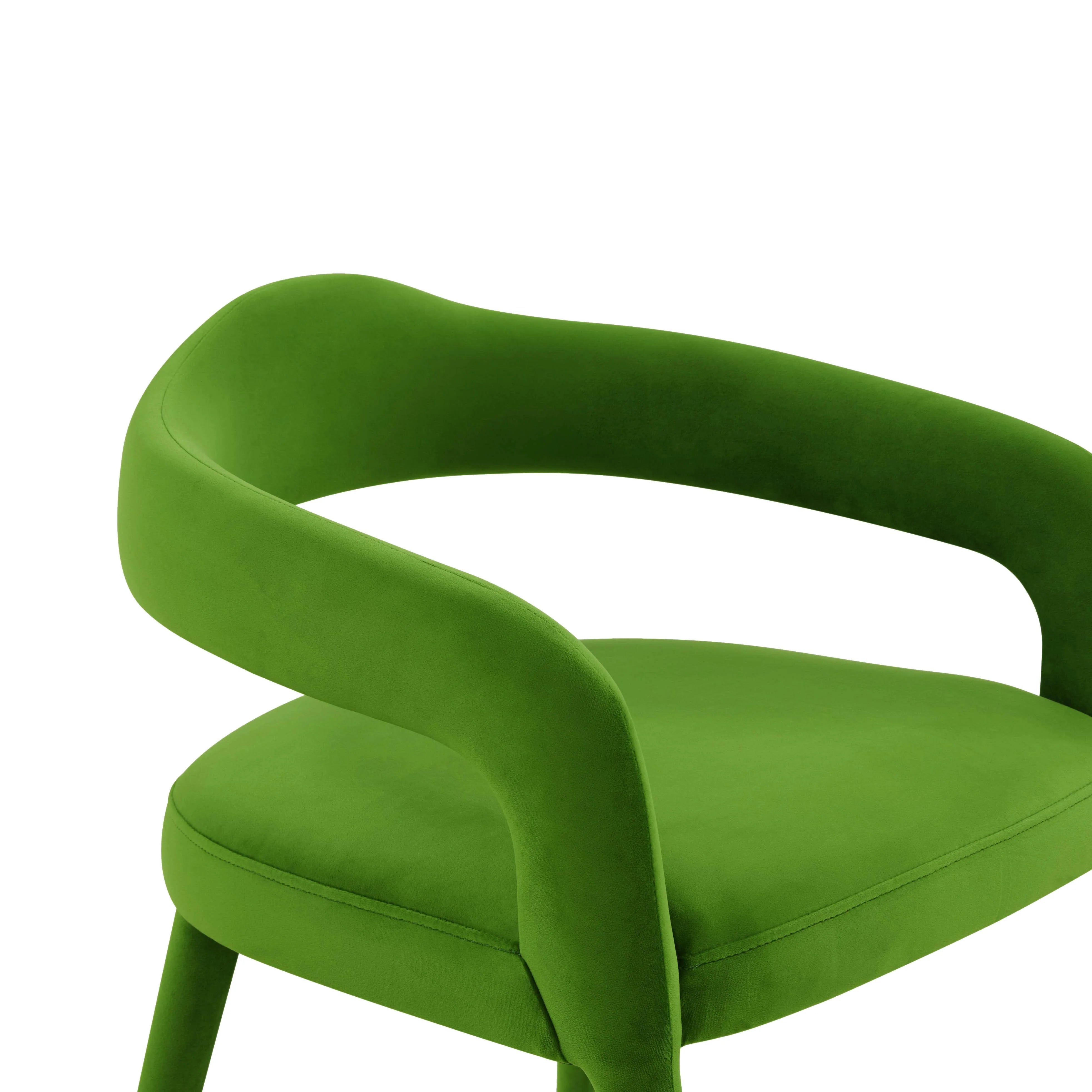 Lucia Performance Velvet Dining Chair