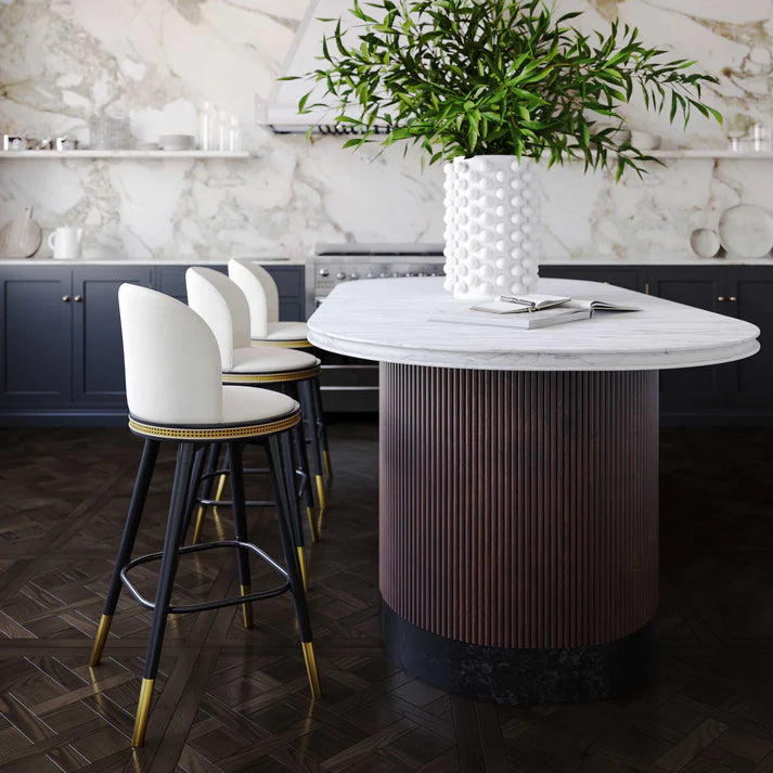 Harley Velvet Stool