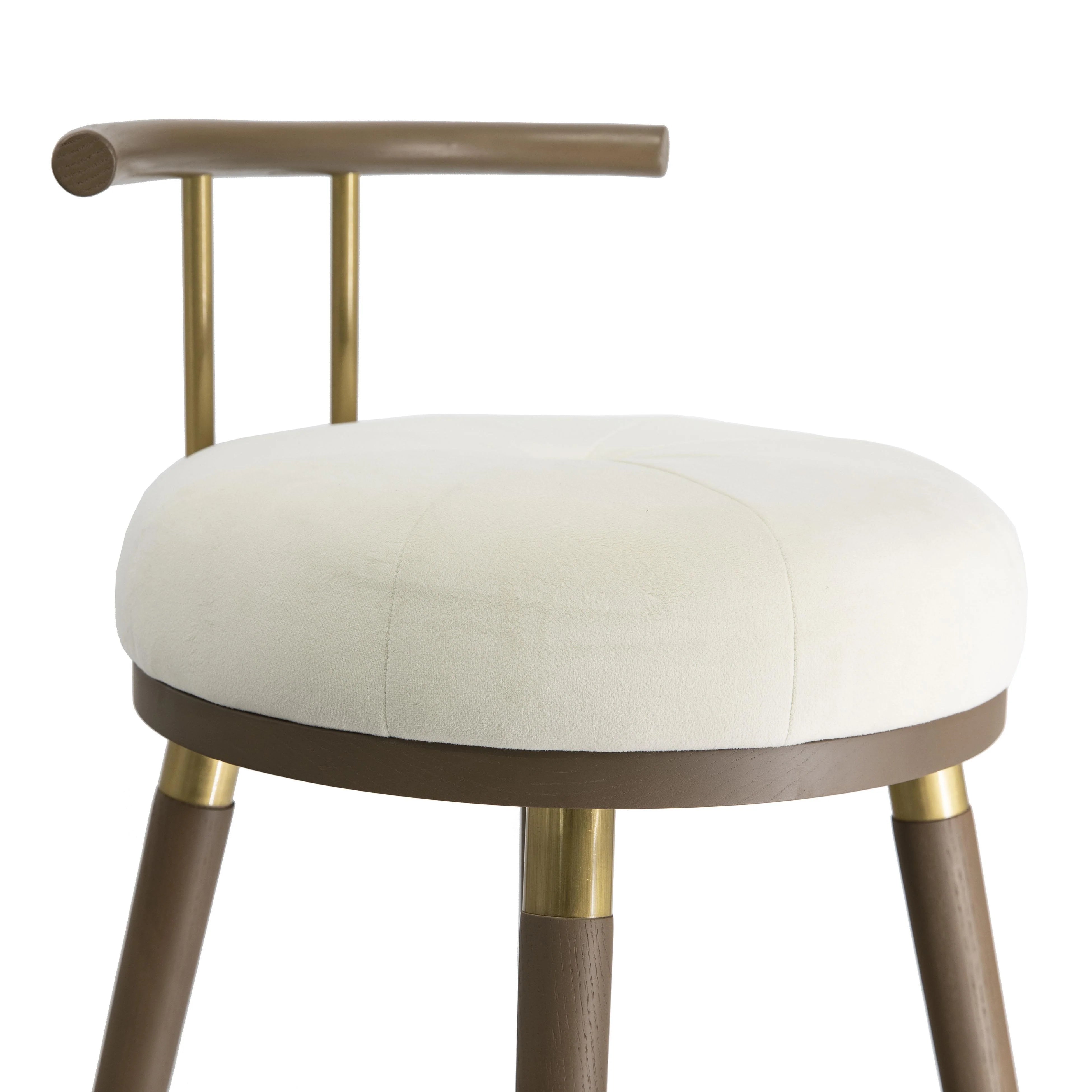 Juniper Performance Velvet Stool