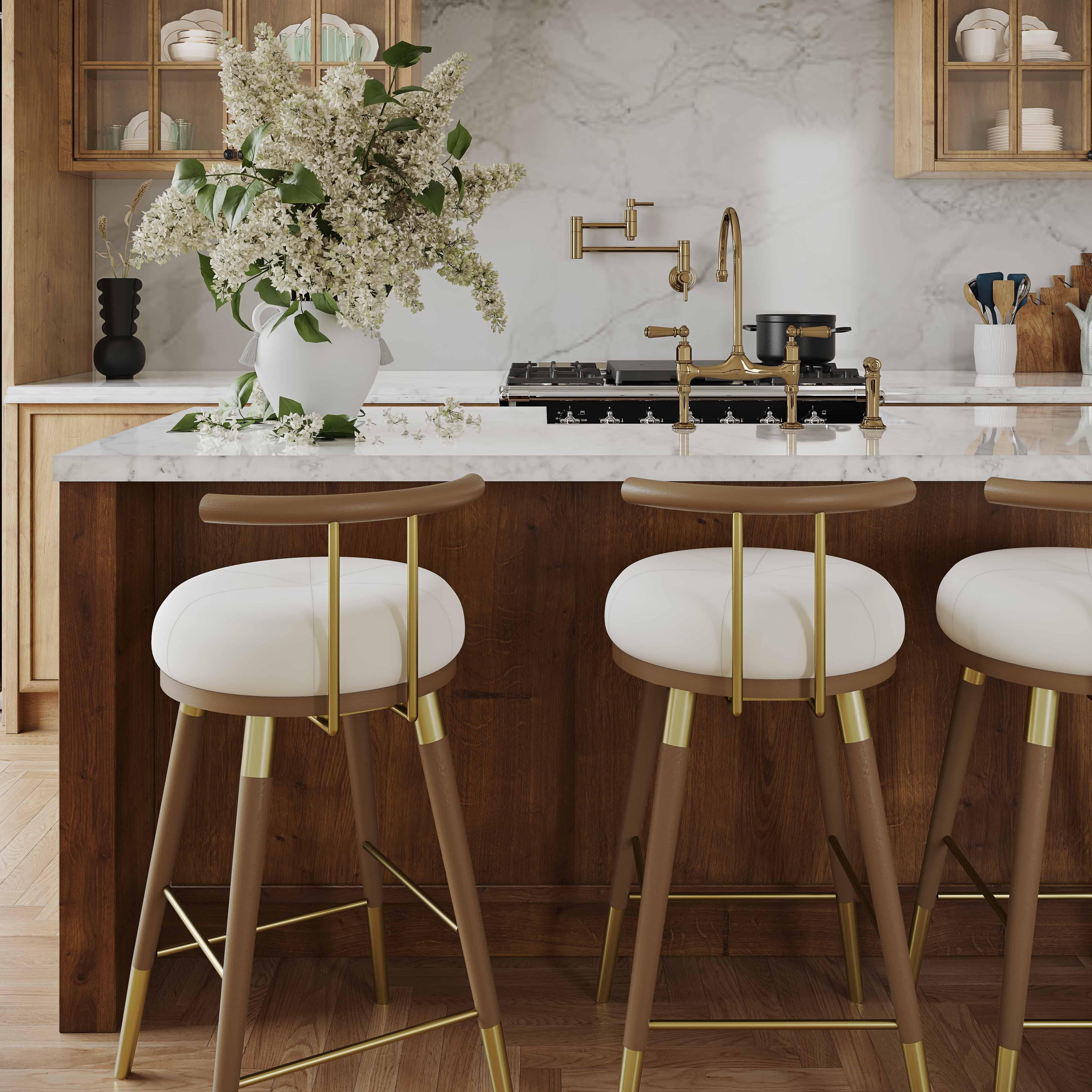 Juniper Performance Velvet Stool
