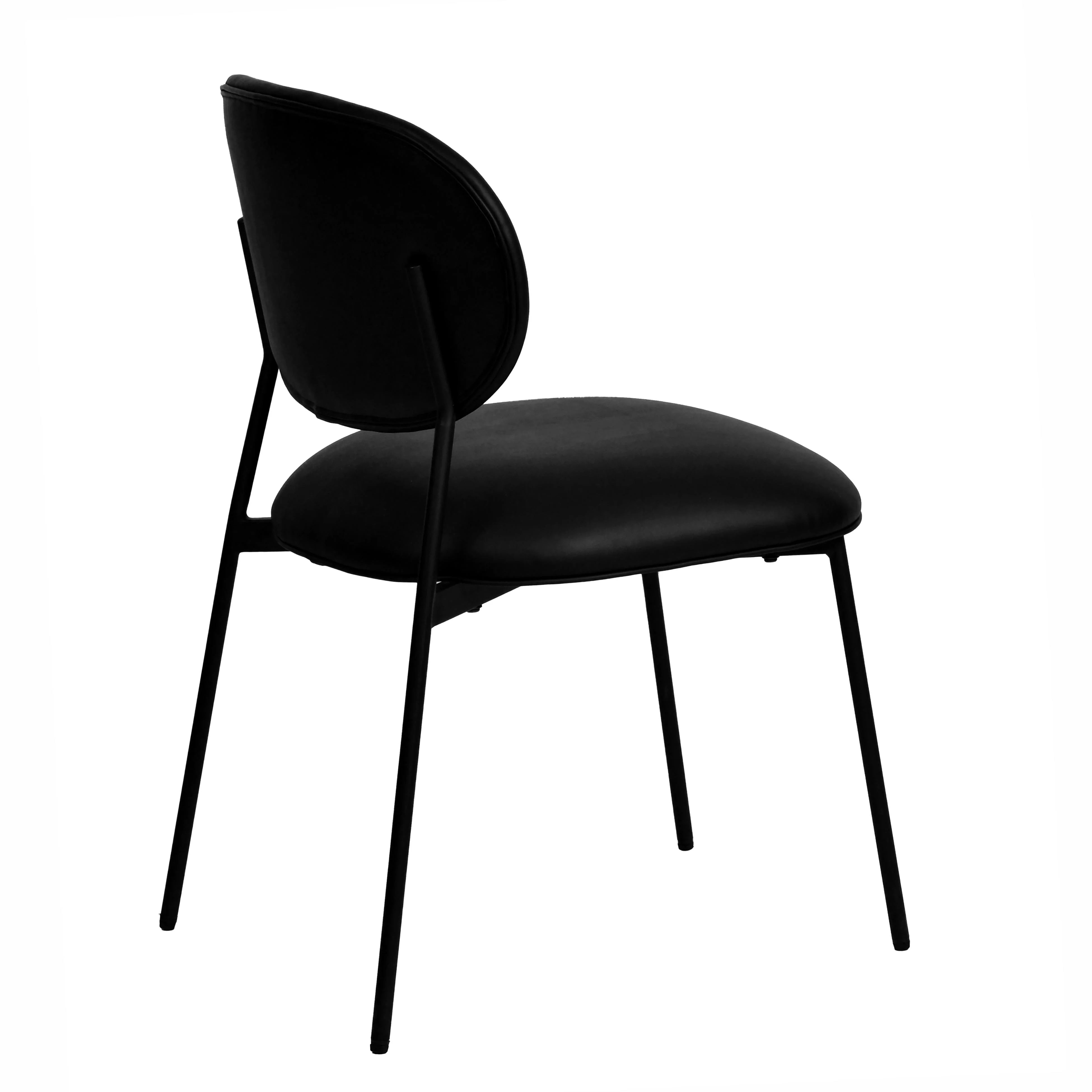 McKenzie Performance Vegan Leather Stackable Dining Chair - Set of 2