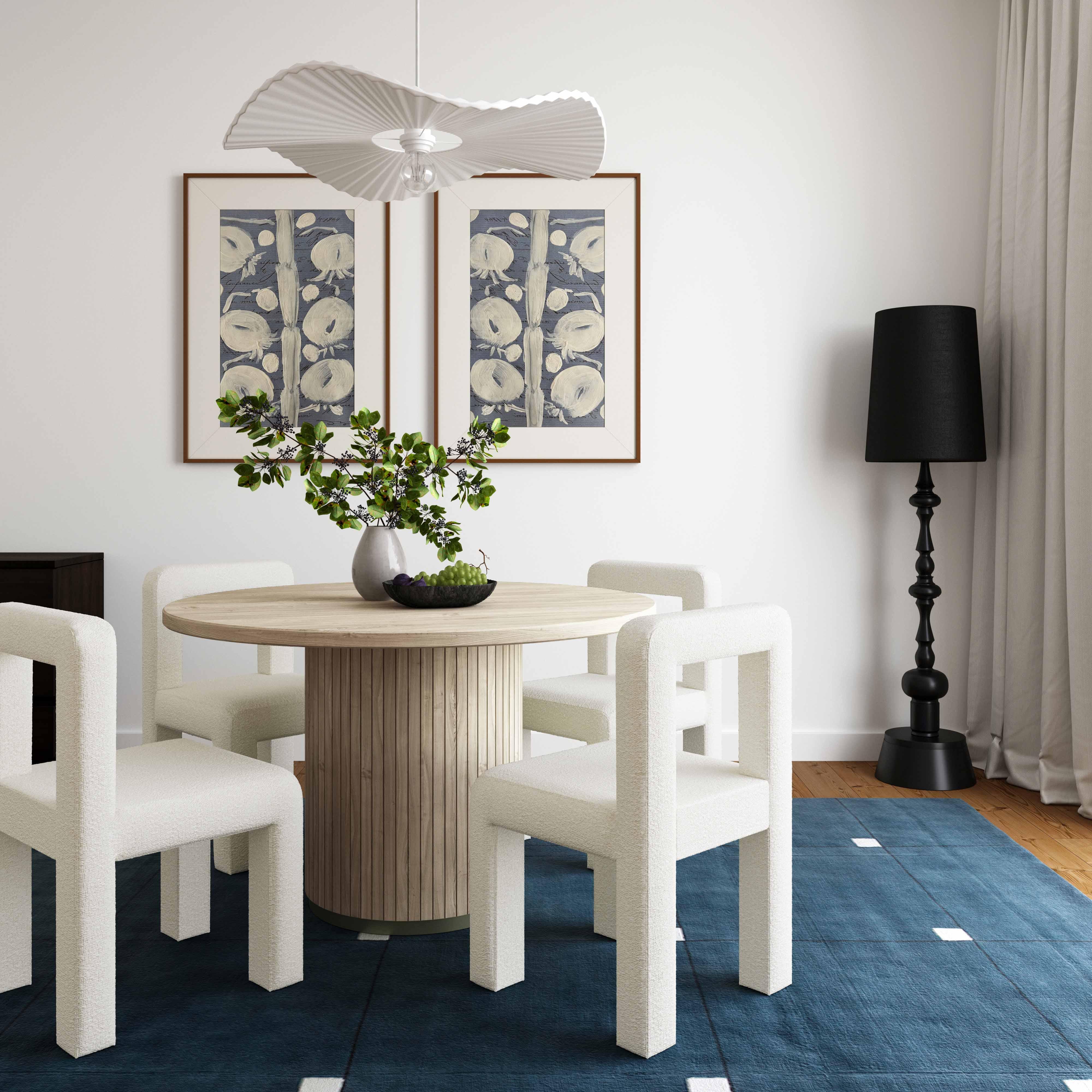 Hazel Performance Boucle Dining Chair