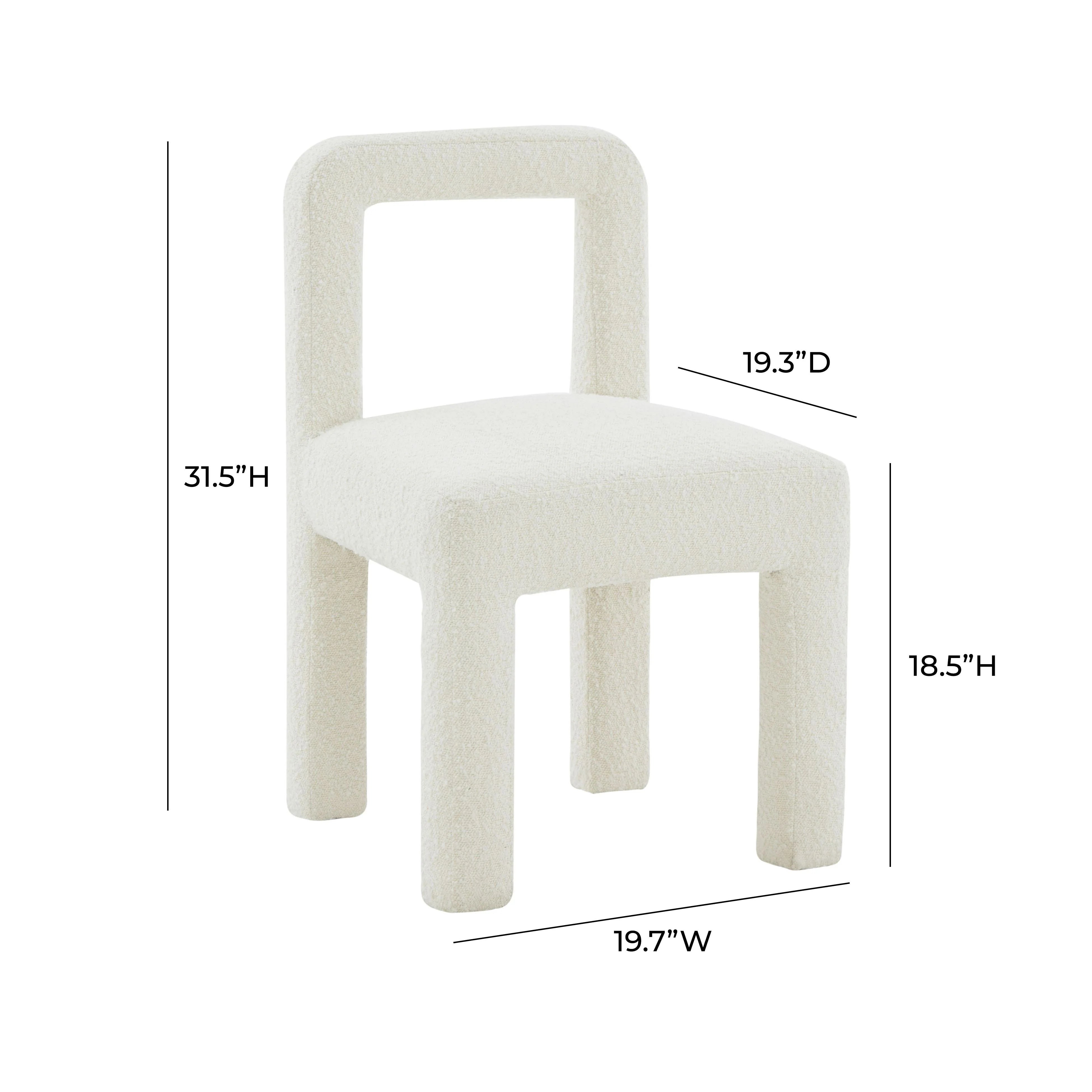 Hazel Performance Boucle Dining Chair