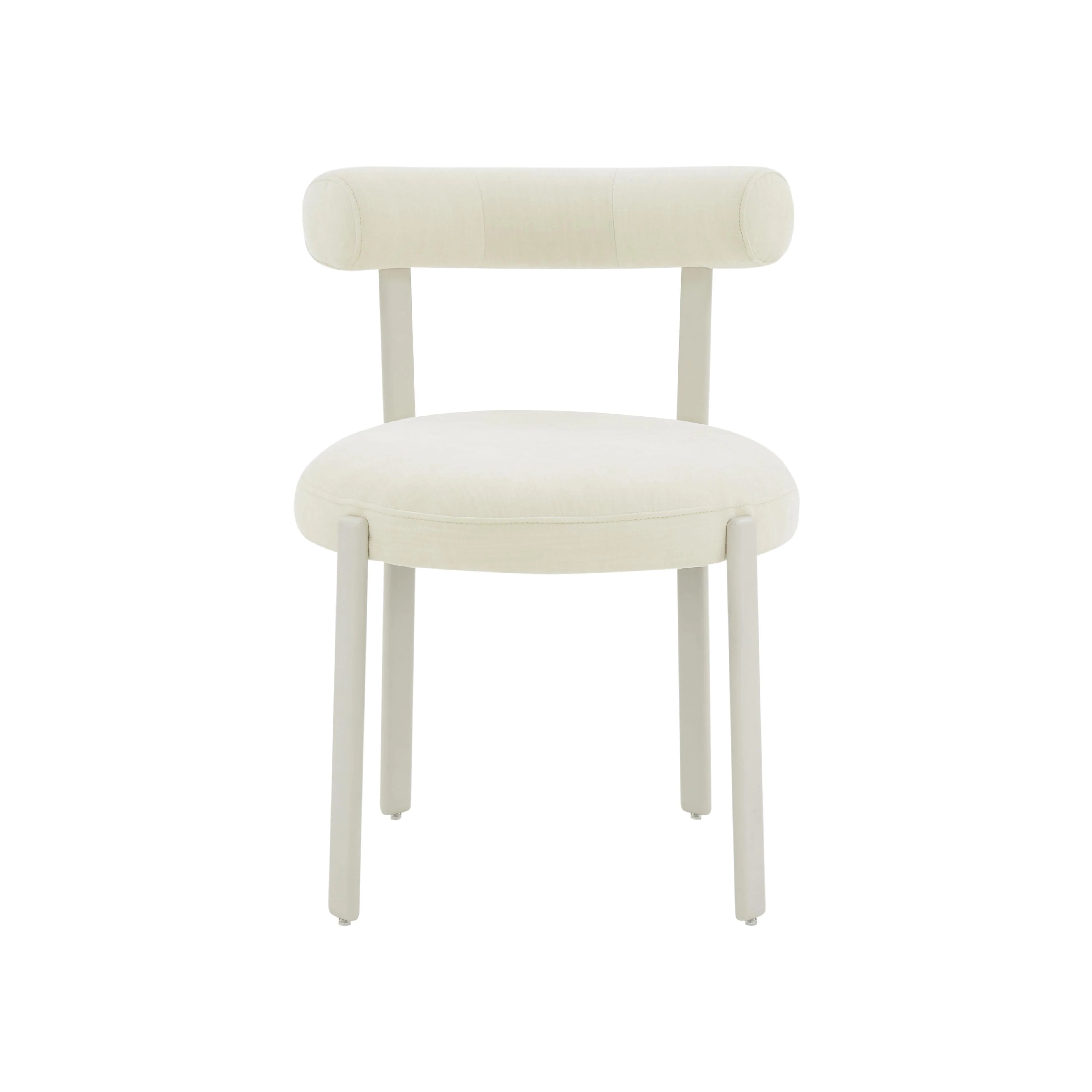 Margaret Performance Chenille Bolster Back Dining Chair