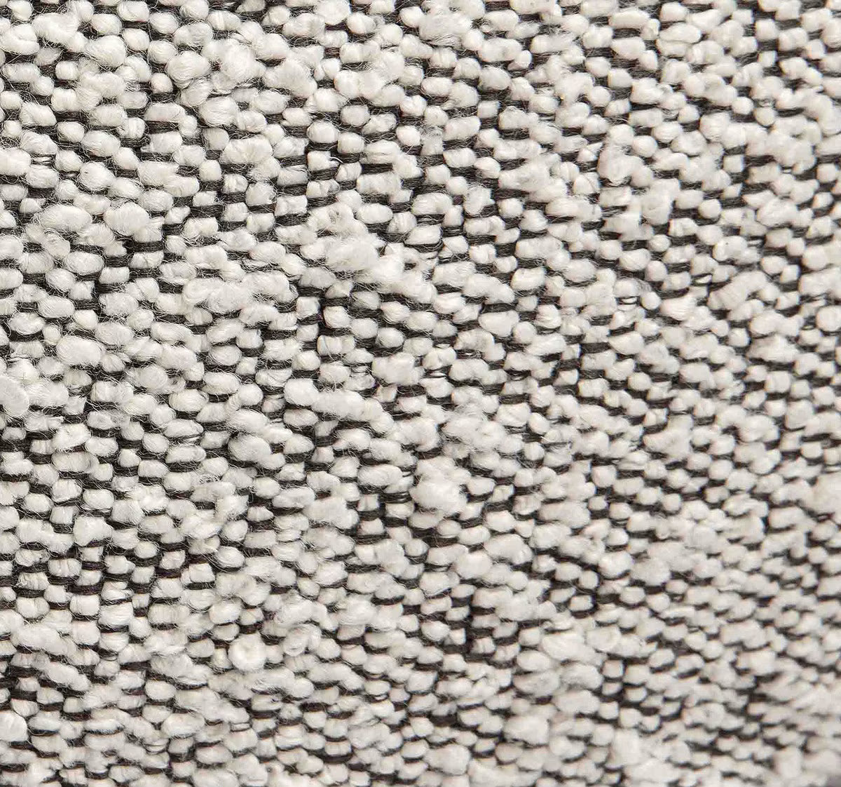 Tabouret de bar Carmel Performance Boucle noir et blanc