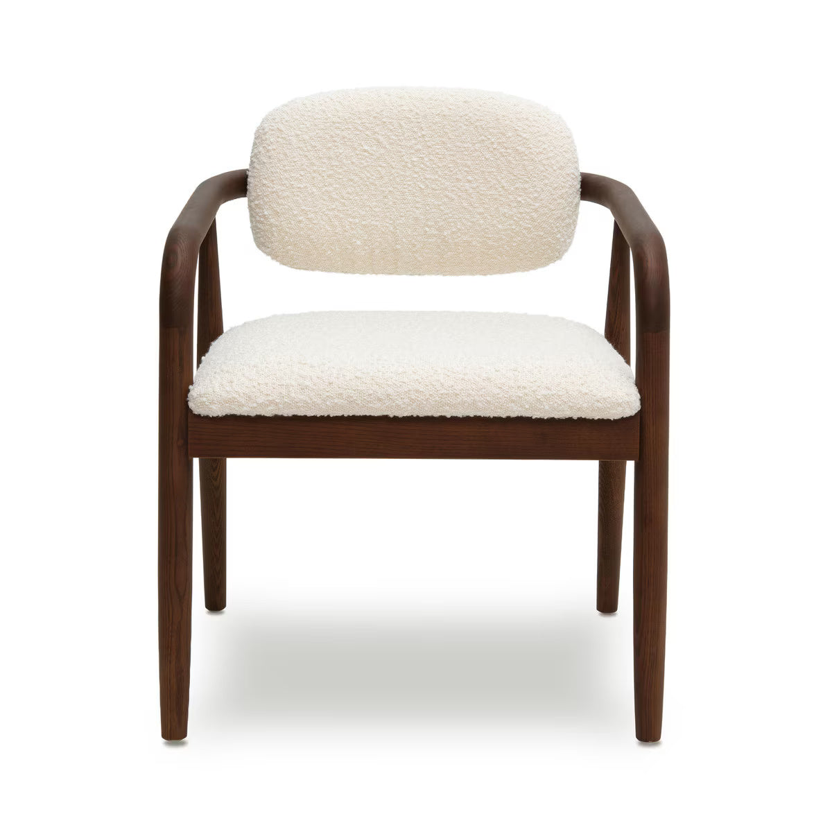 Chaise de salle à manger Betsy Cream Boucle