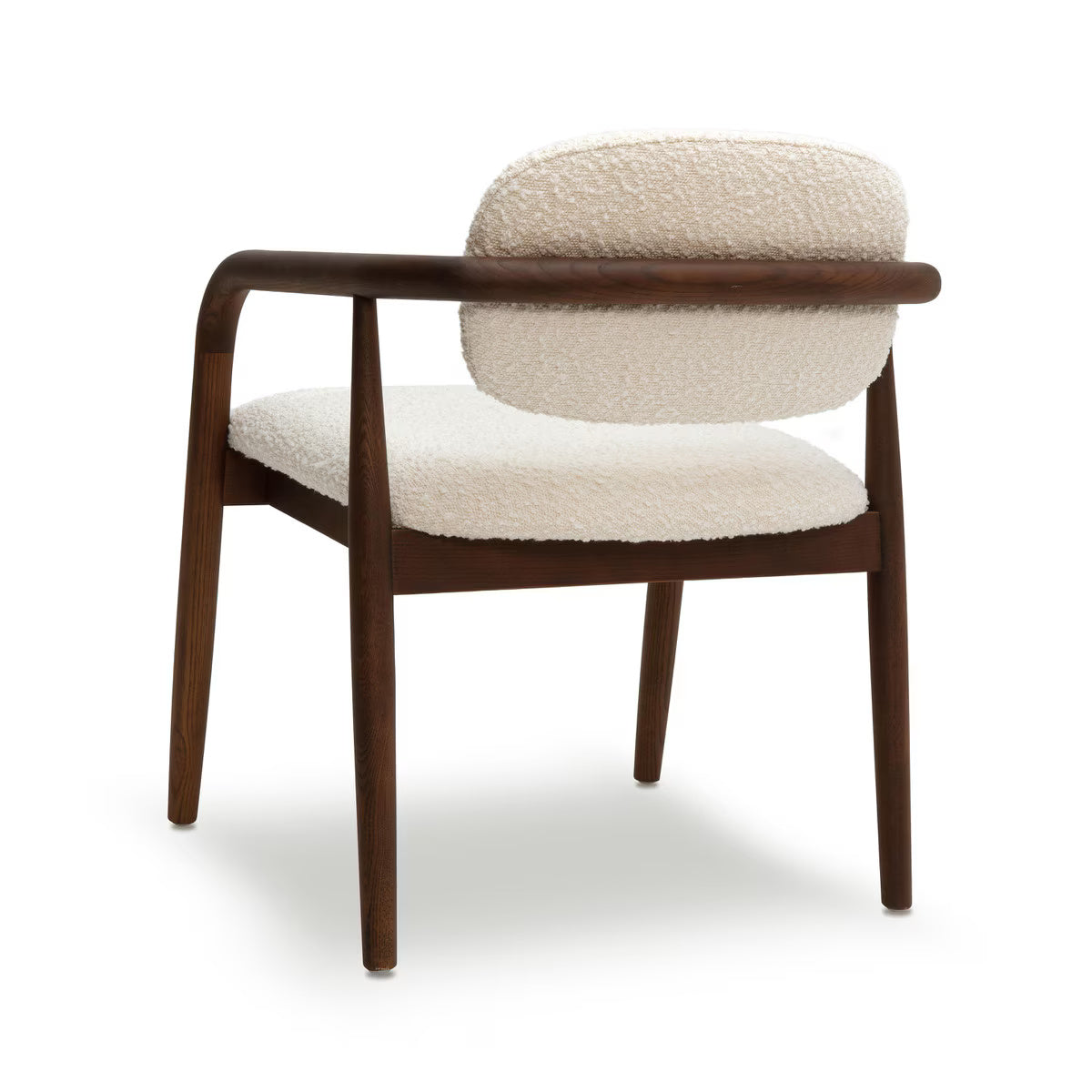 Chaise de salle à manger Betsy Cream Boucle