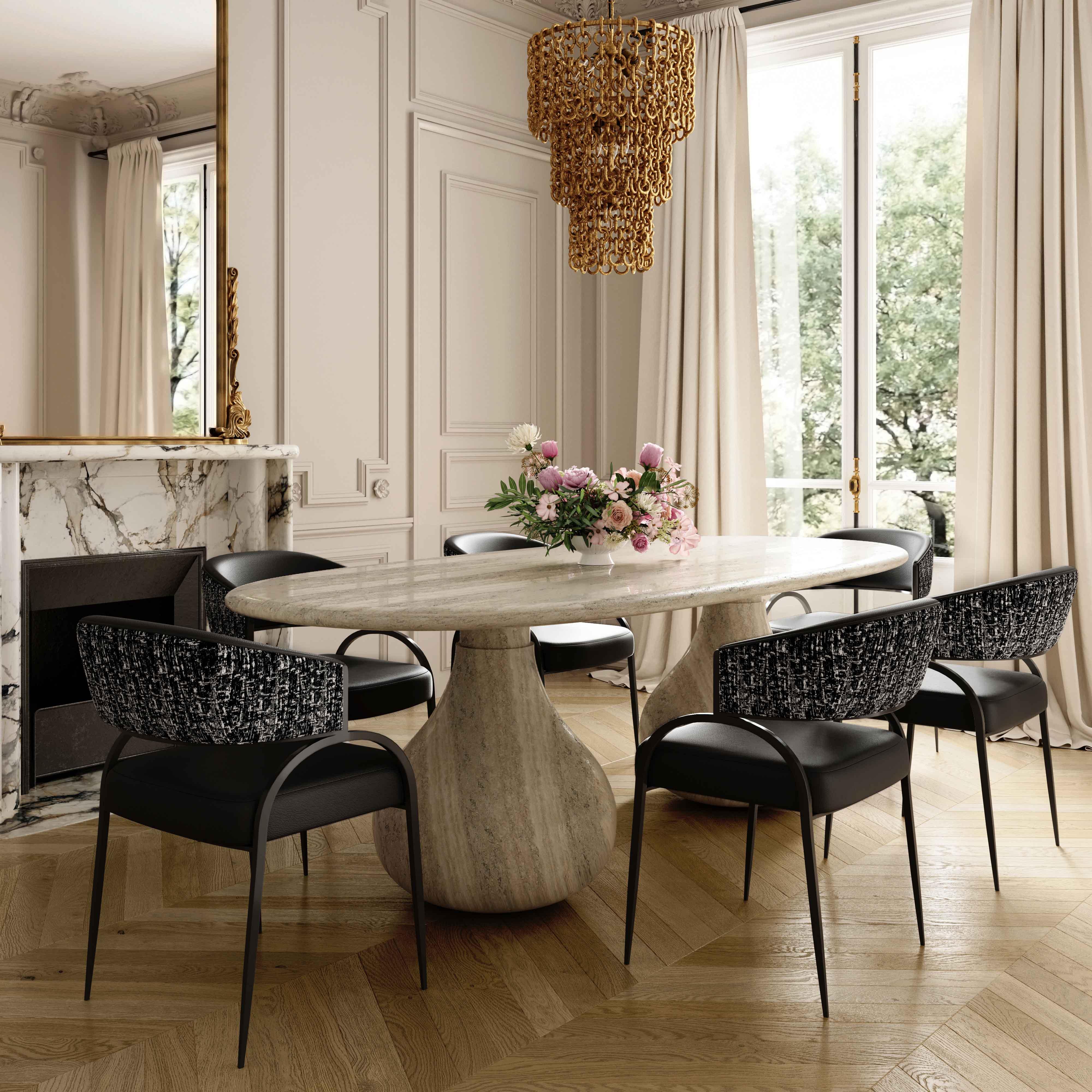 Tatum 2-Tone Performance Vegan Leather Dining Chair