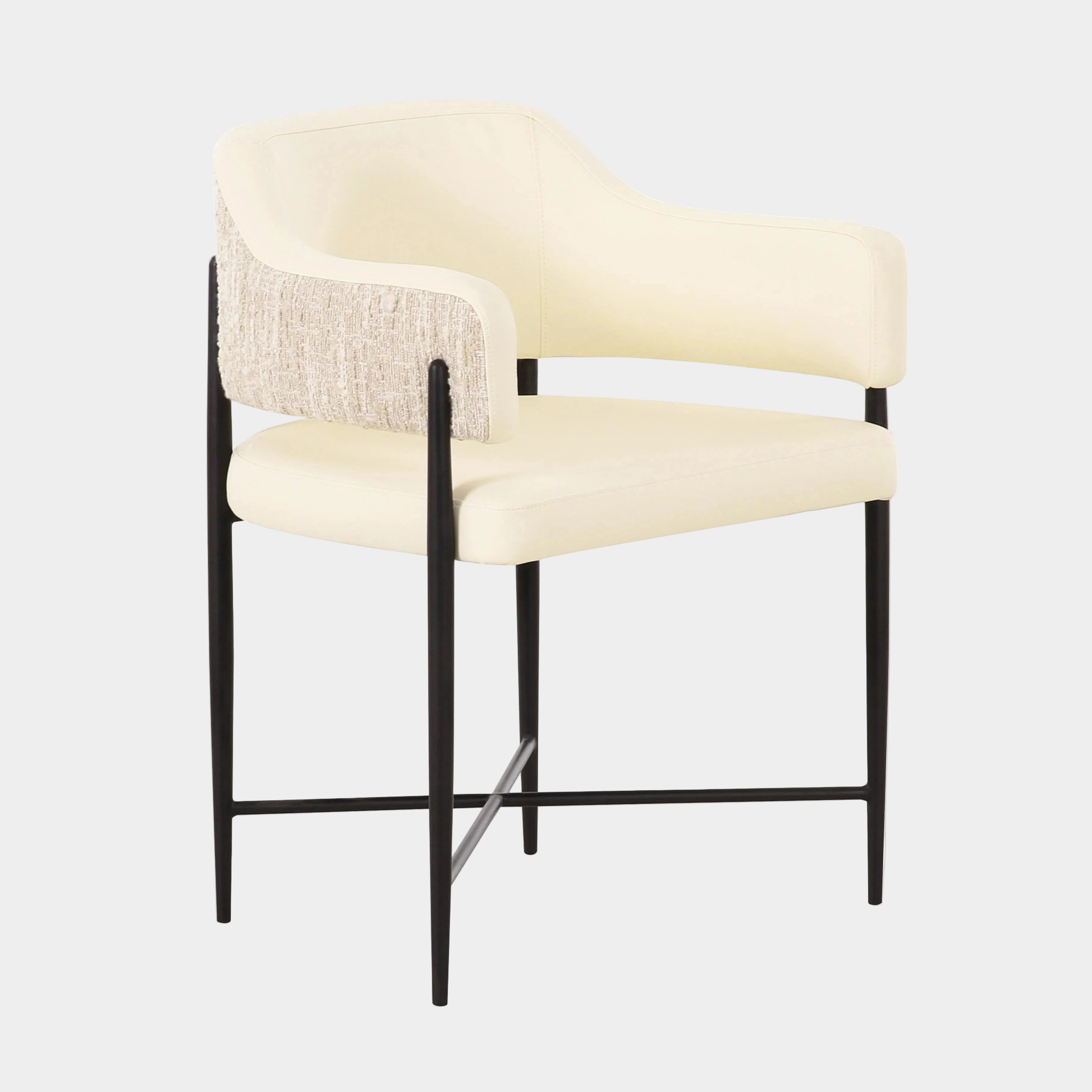 Sezanne 2-Tone Performance Vegan Leather Dining Chair