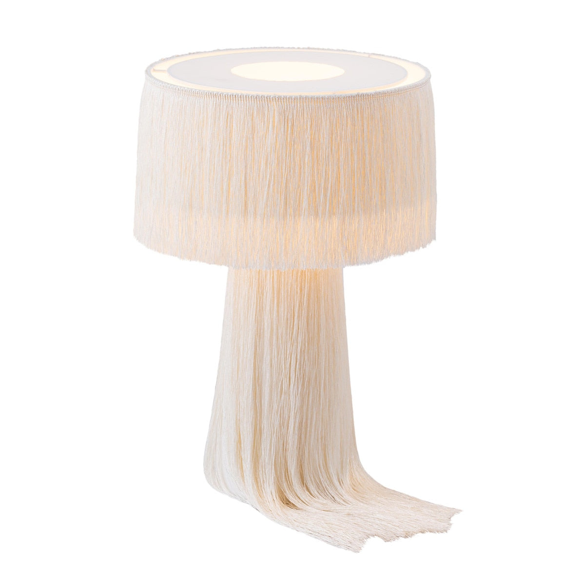 Lampe de table à pampilles Atolla