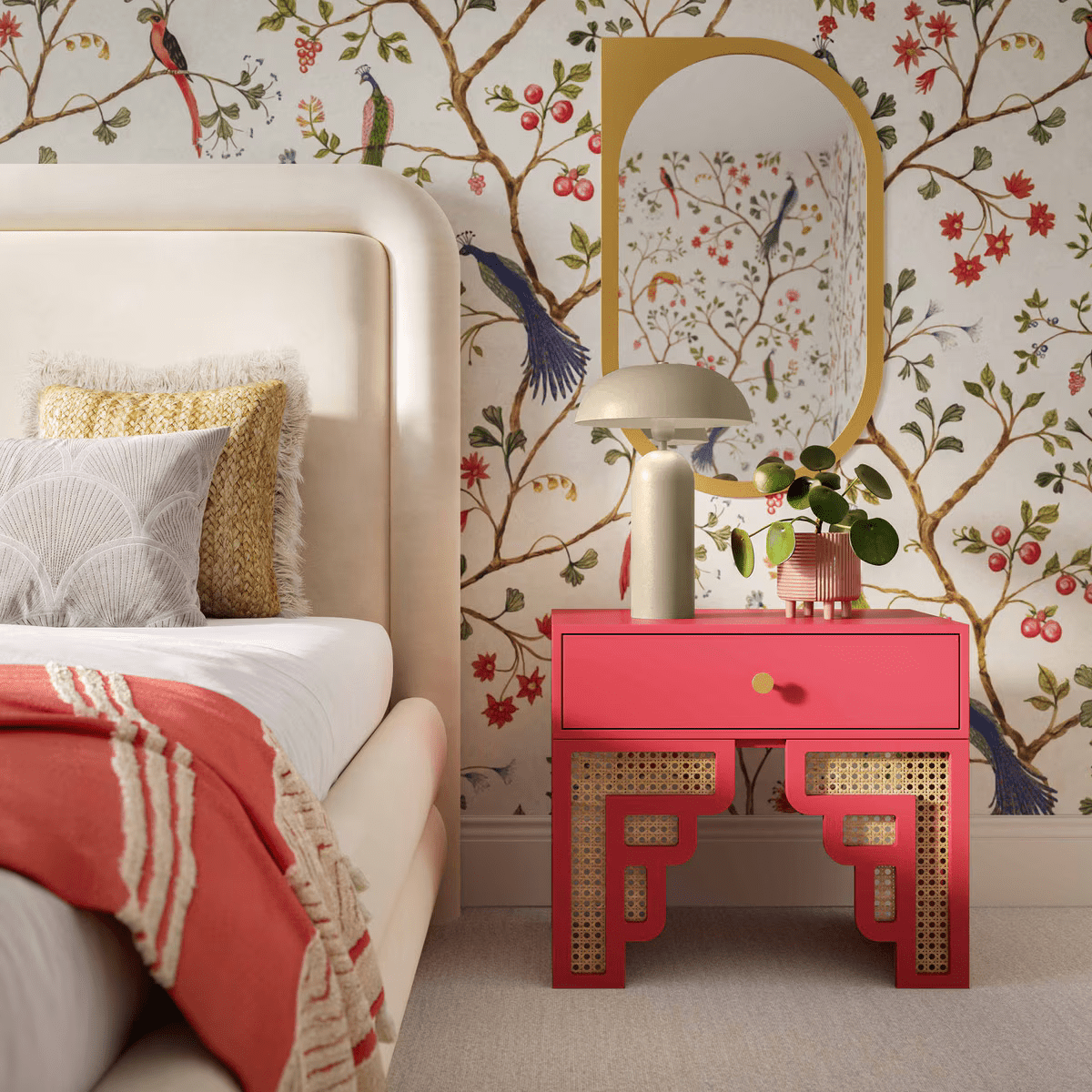 Lampe de table Sammi taupe