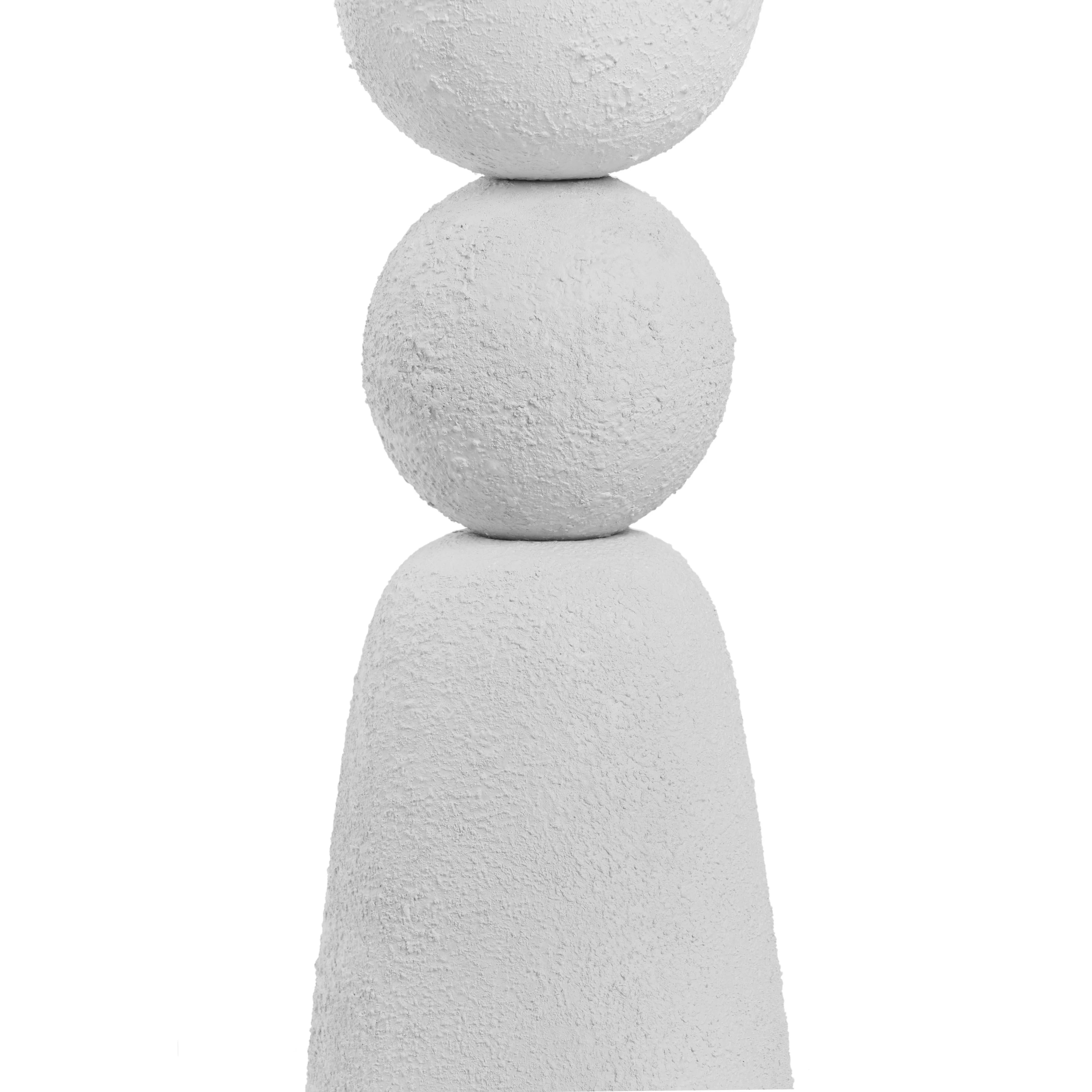 Lampe de table en corde naturelle shabby