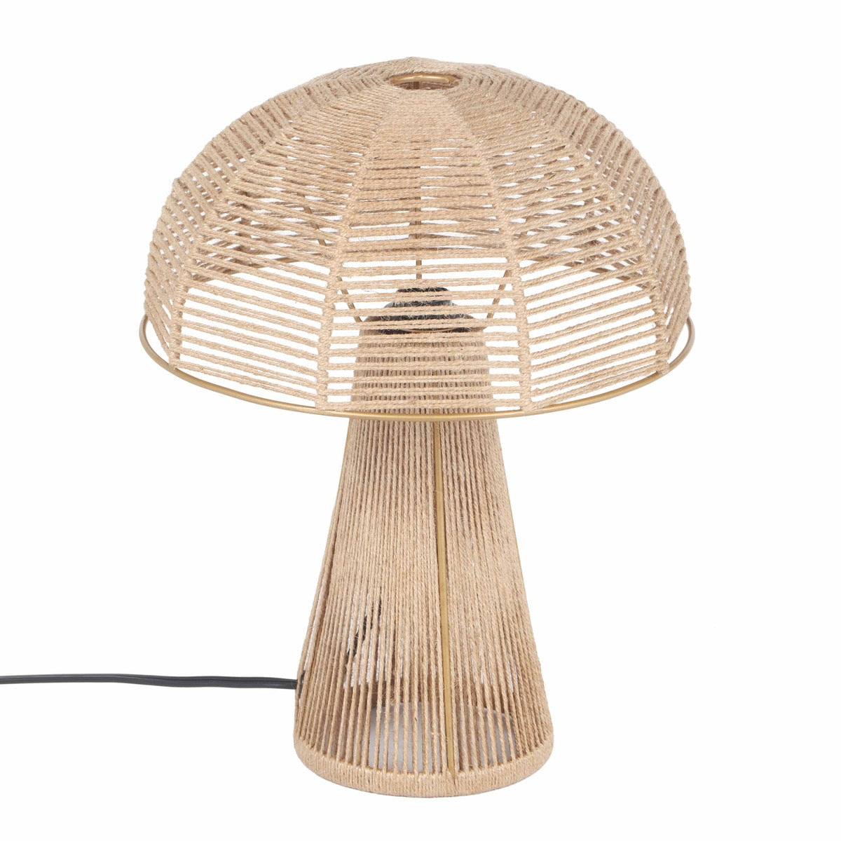 Lampe de table en jute Oddy