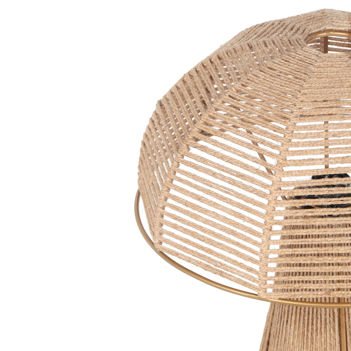 Lampe de table en jute Oddy