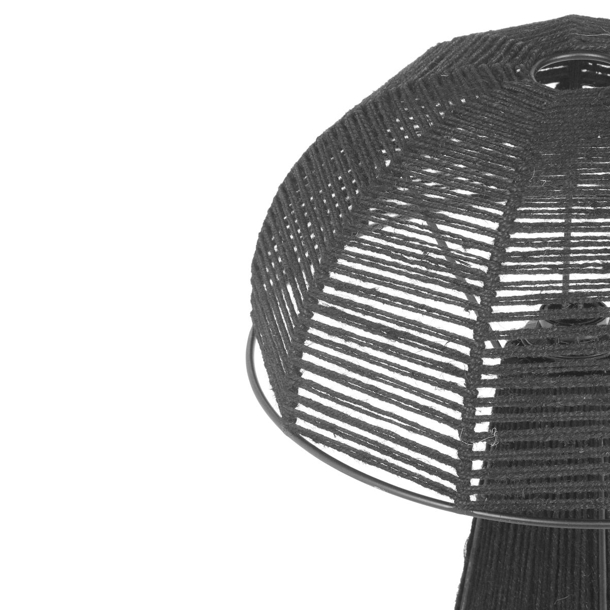 Lampe de table en jute Oddy