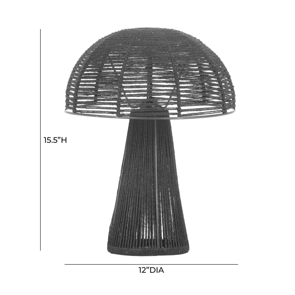 Lampe de table en jute Oddy