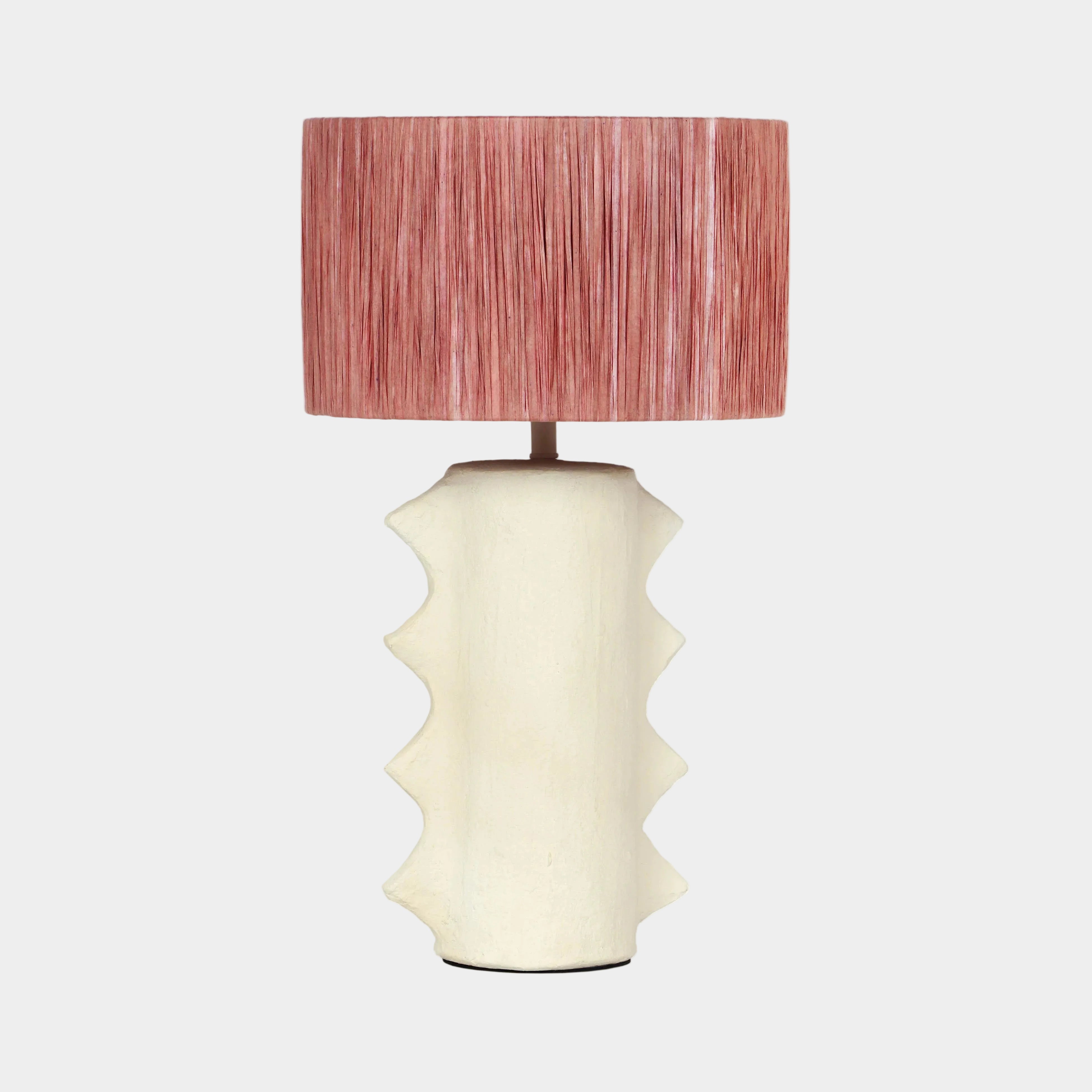 Wild Thing Papier Mache Table Lamp