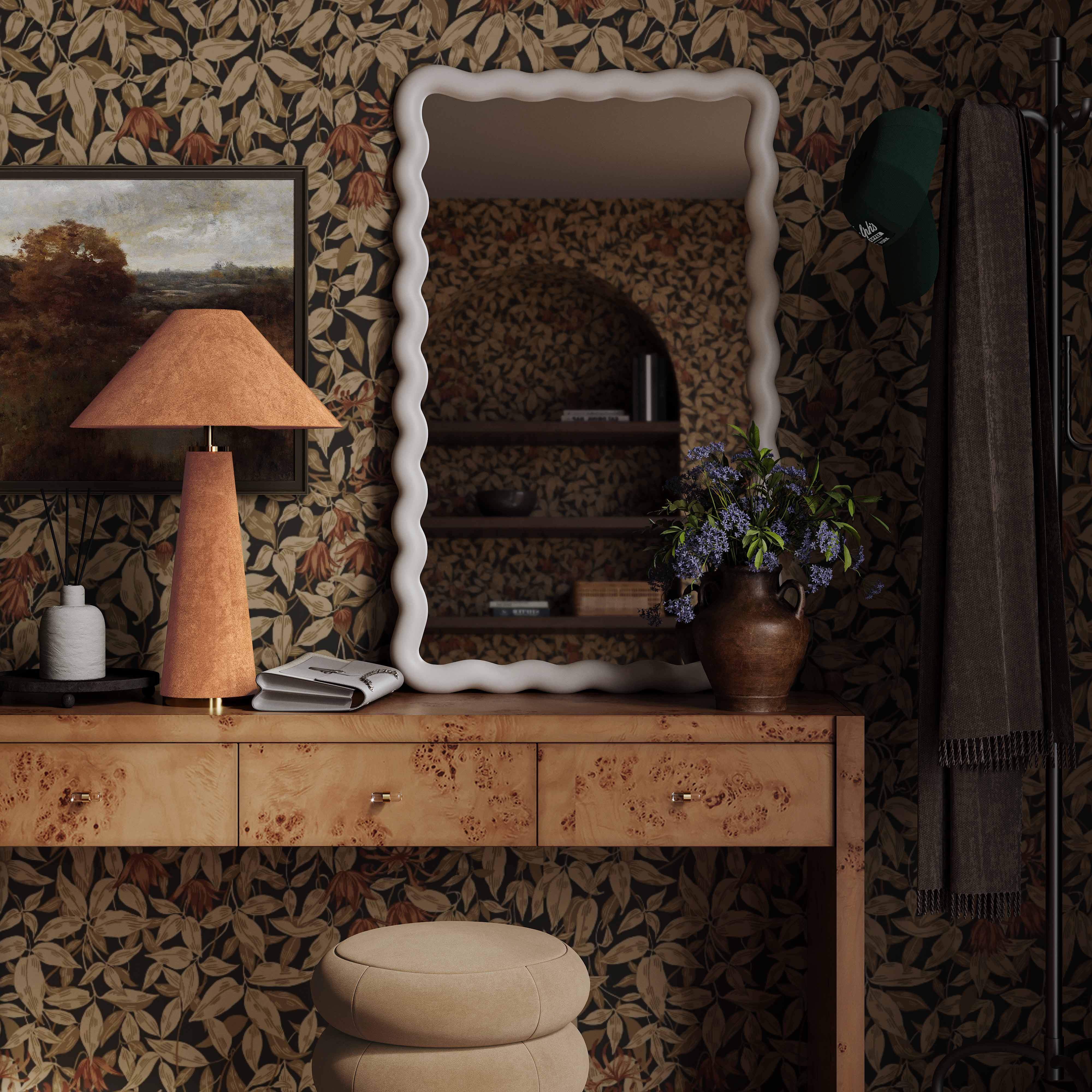 Graham Velvet Table Lamp