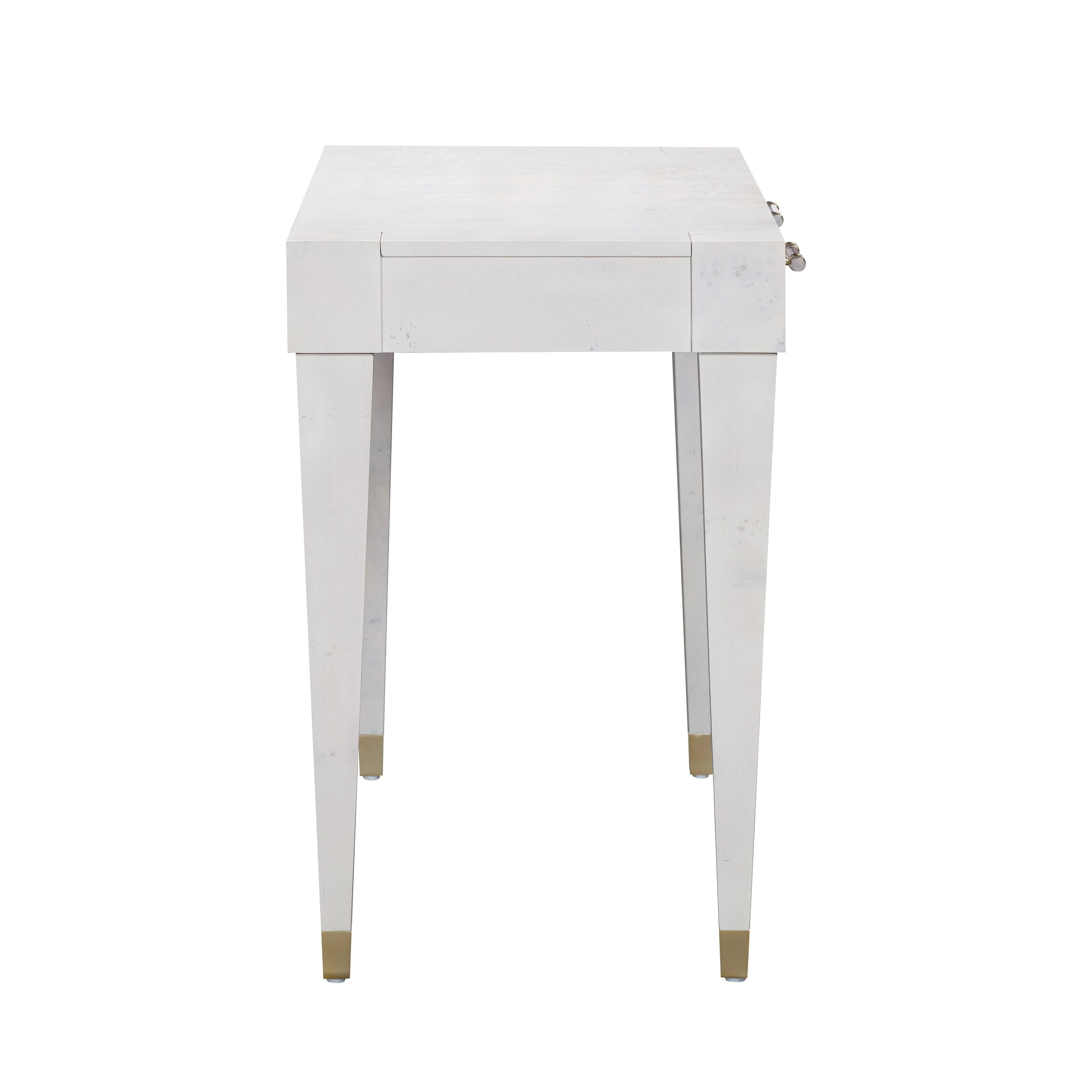 Brandyss 48" Burl 2-Drawer Work Desk