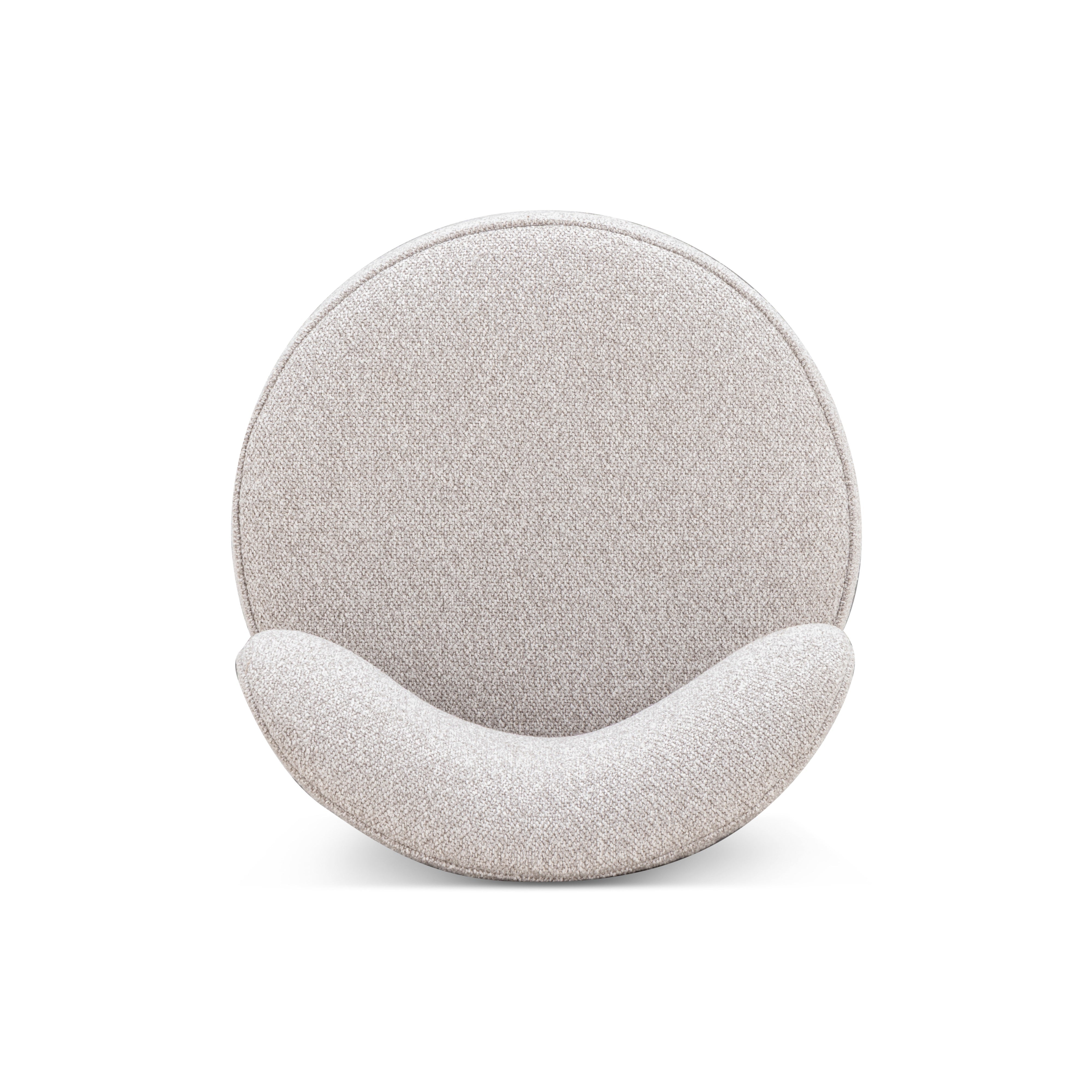 Amaya Grey Textured Performance Fabric Swivel Desk Chair