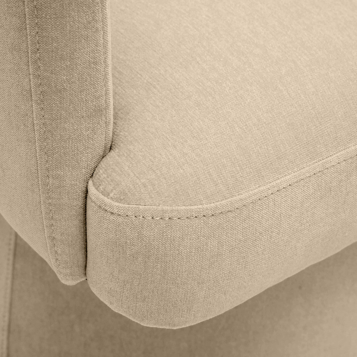 Chaise de bureau roulante en chenille recyclée Kristen Light