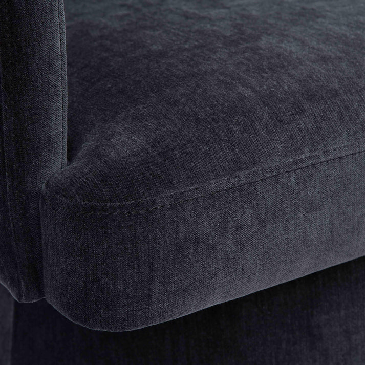 Kristen Light Upcycled Chenille Rolling Desk Chair